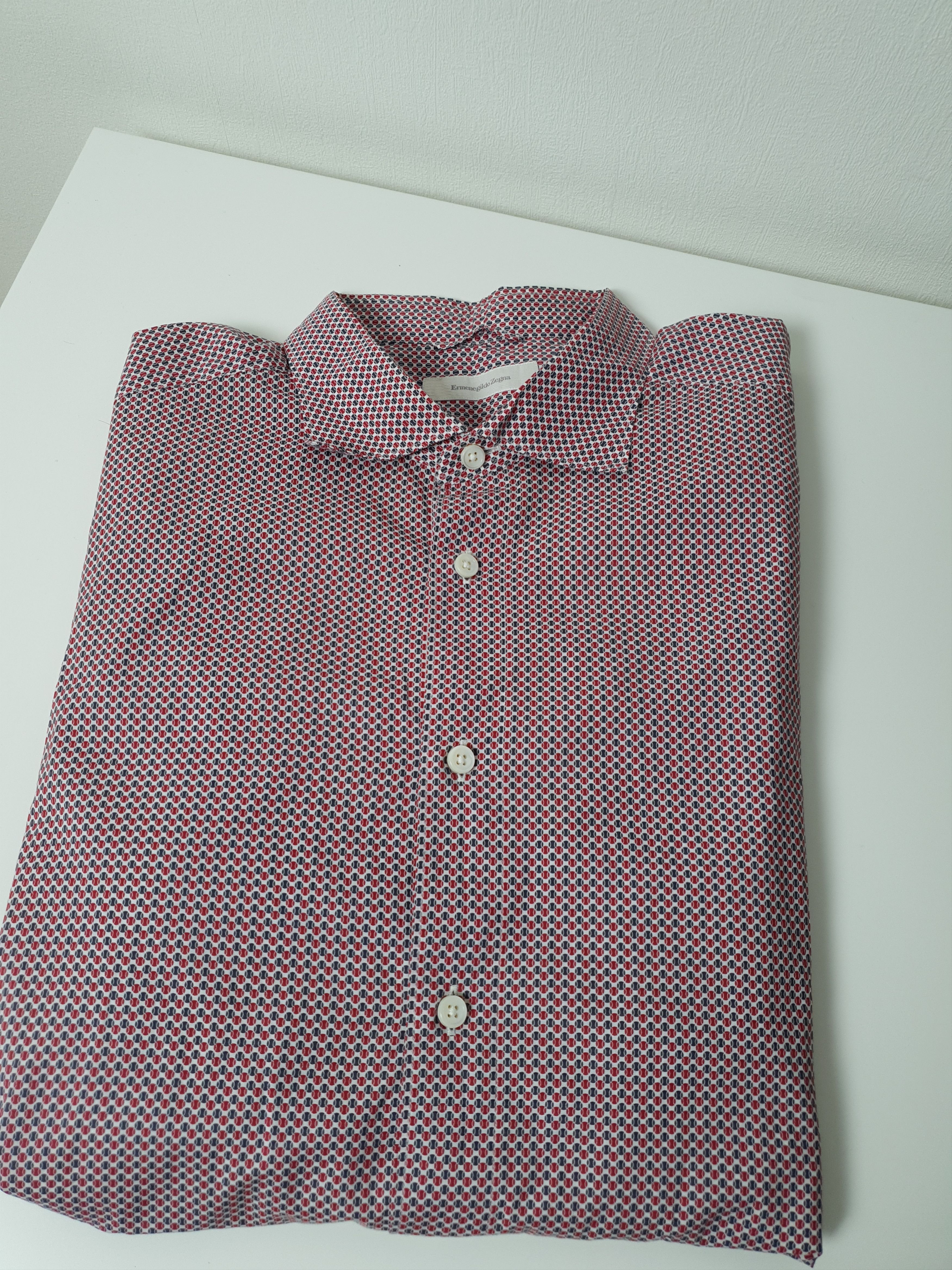 Ermenegildo Zegna Ermenegildo Zegna 100% cotton, shirt, chemise XXL Size US XXL / EU 58 / 5 - 4 Thumbnail