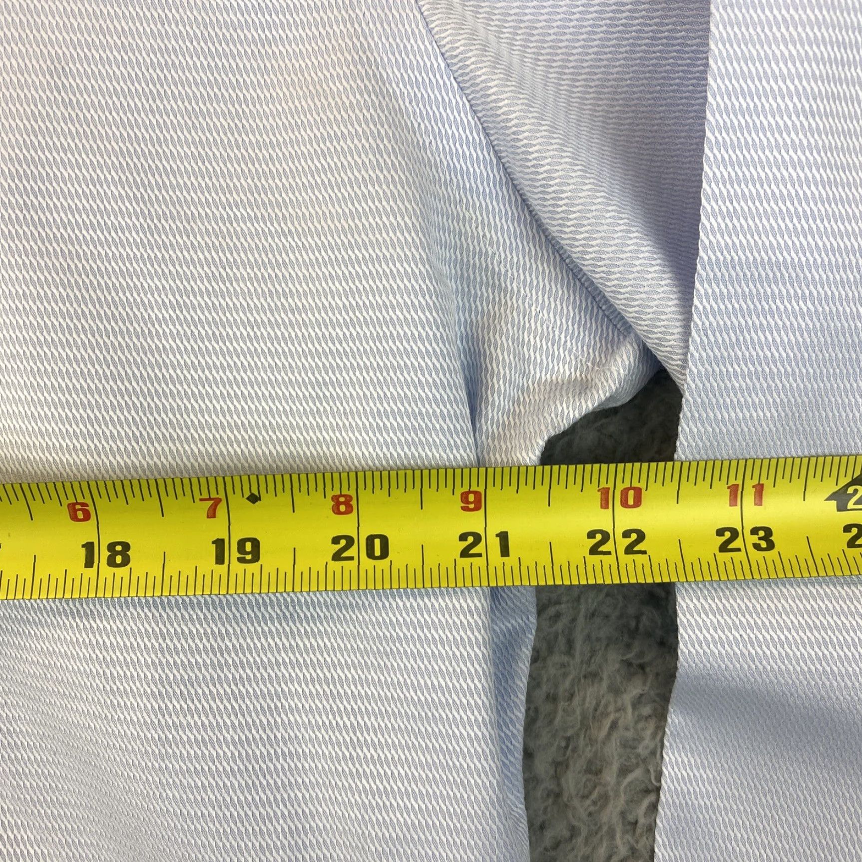 Vintage VINTAGE Jhane Barnes Men's Dress Shirt Long Sleeve Big & Tall Size 16 Gray Striped Cotton Slim Fit Size US L / EU 52-54 / 3 - 7 Thumbnail