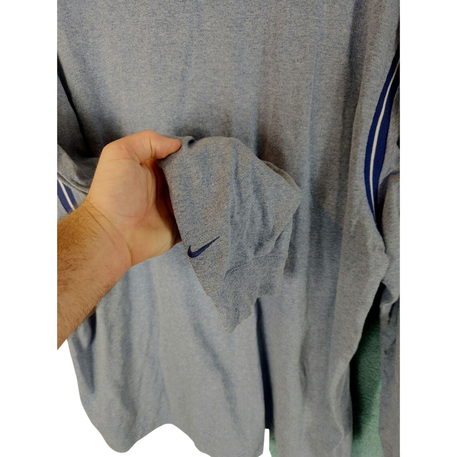 Nike Vintage 90s Nike long sleeve men's 2X Size US XXL / EU 58 / 5 - 3 Thumbnail
