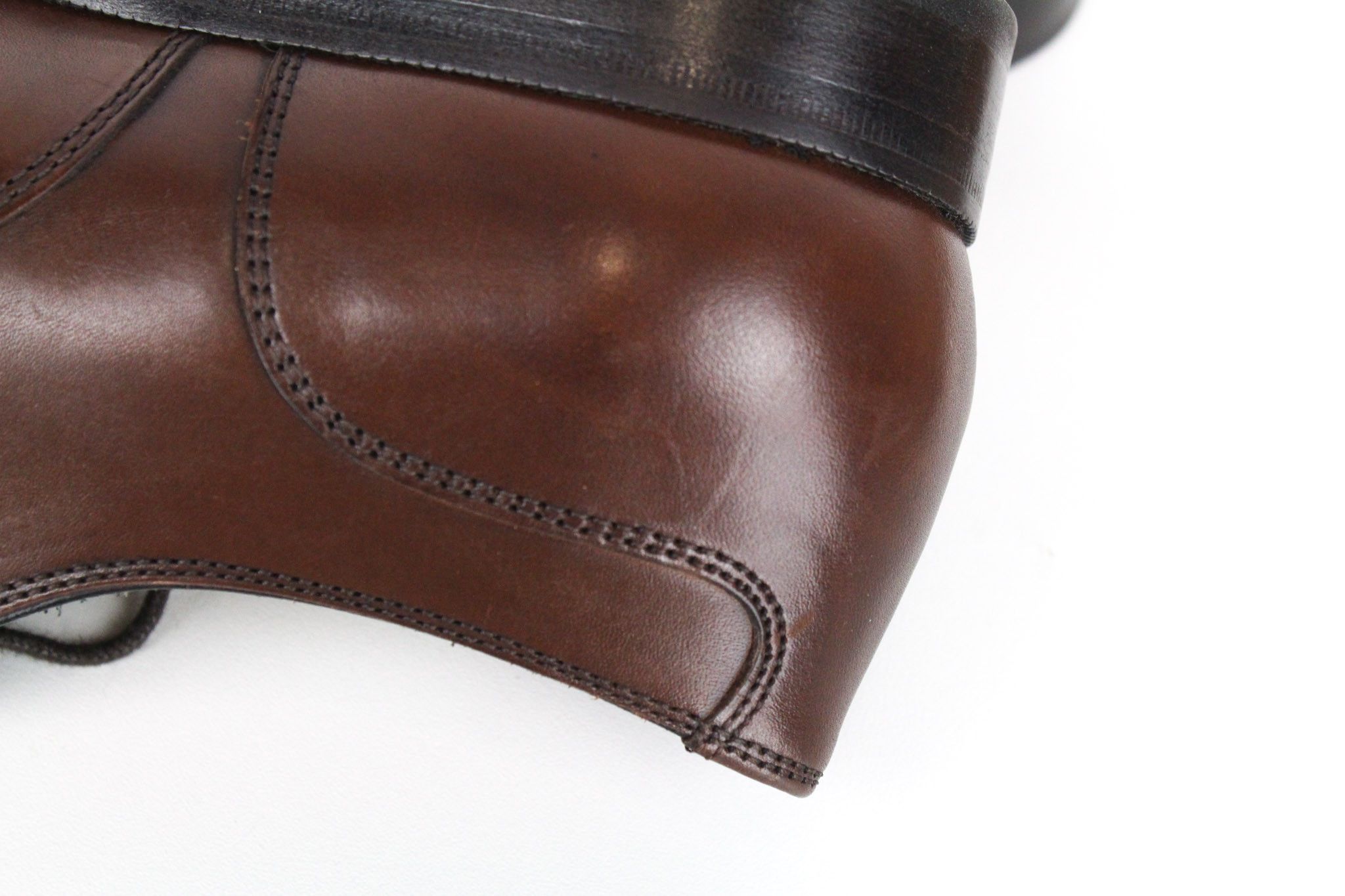 Suitsupply EU41.5 Brown Leather Laced Low-Top 72823 Size US 8.5 / EU 41-42 - 11 Thumbnail