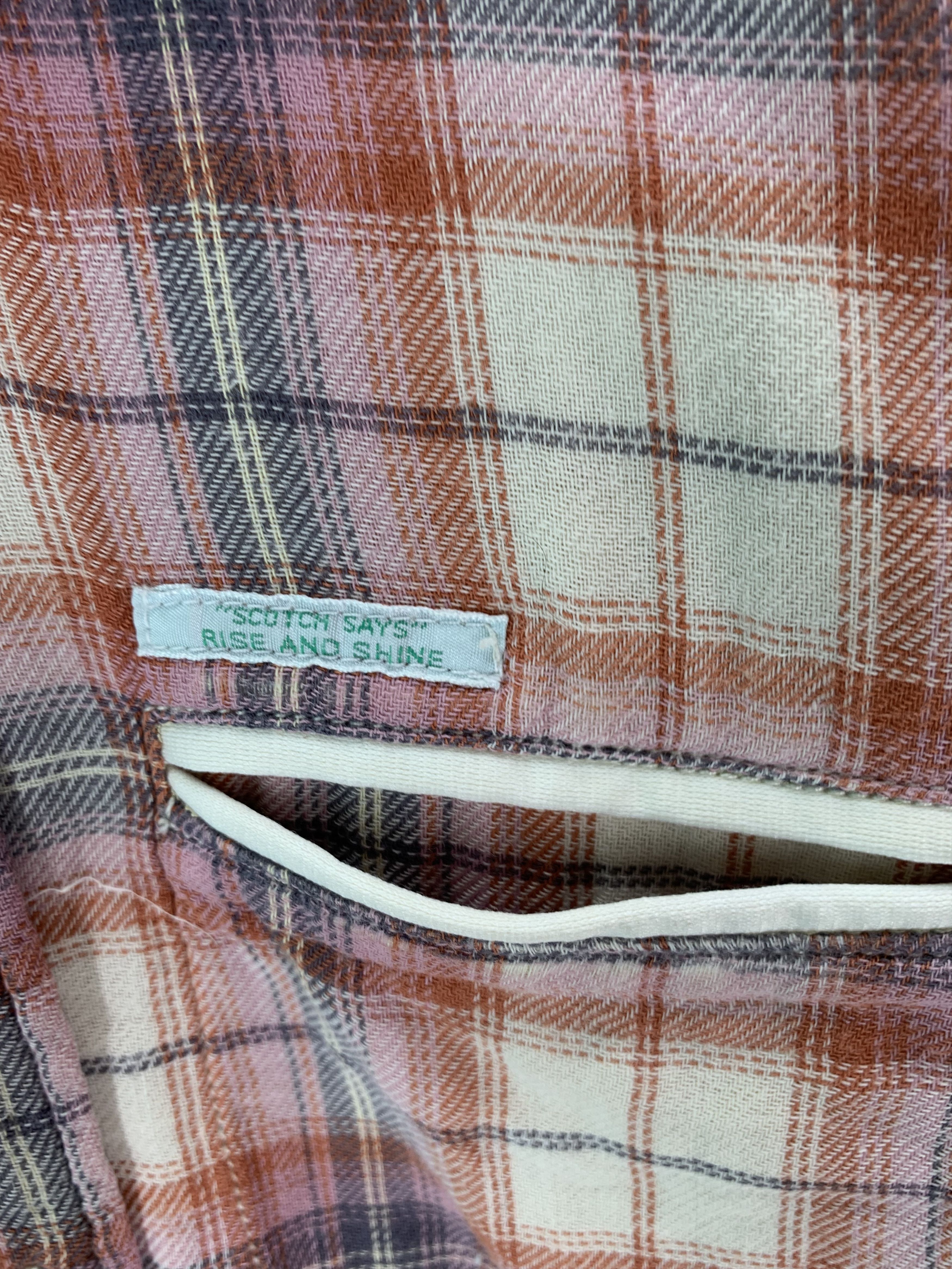 Vintage Vintage Distressed Scotch Soda flannel MGF.CO Size US M / EU 48-50 / 2 - 4 Thumbnail
