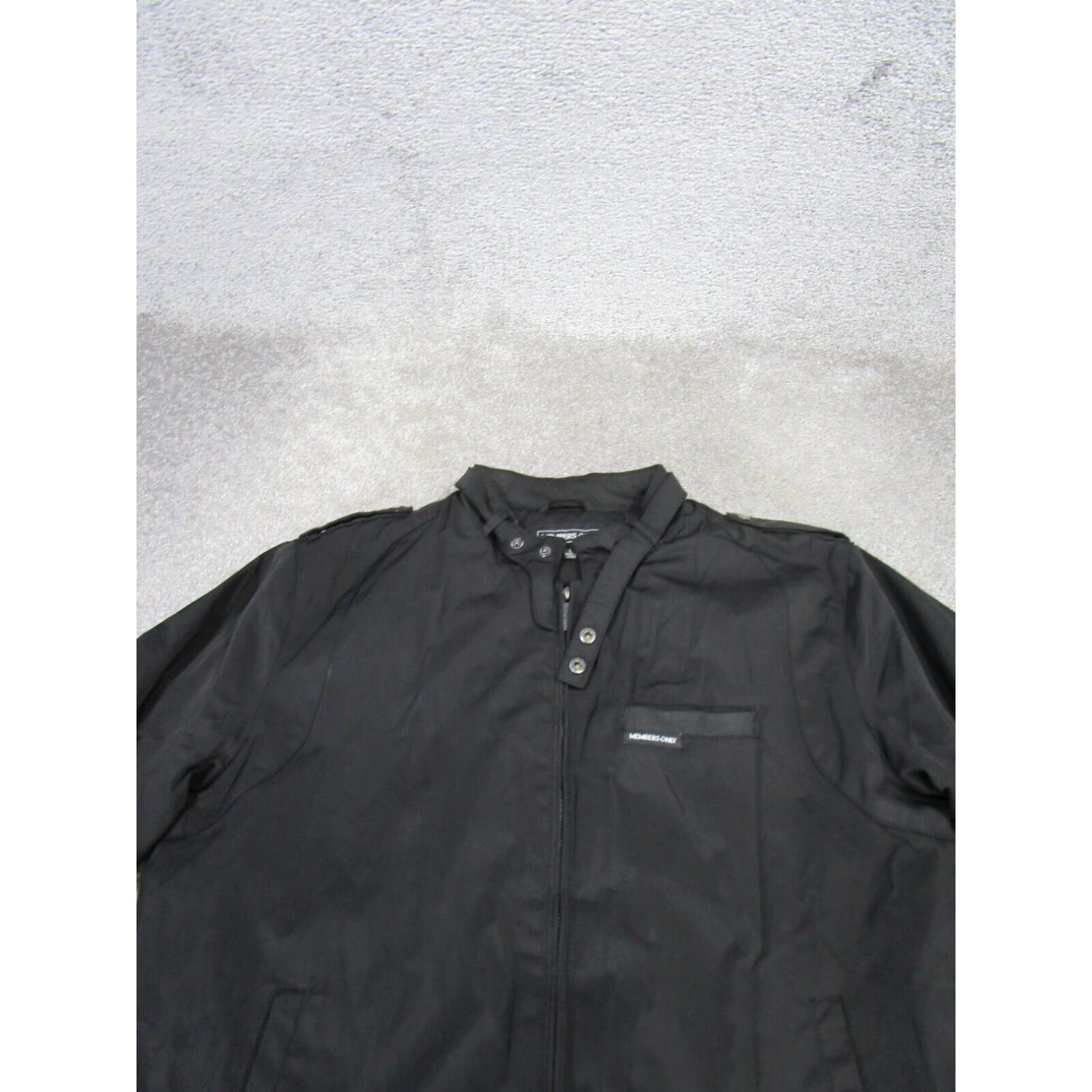Members Only Members Only Jacket Large Softshell Bomber Outdoor Black Size US L / EU 52-54 / 3 - 2 Thumbnail