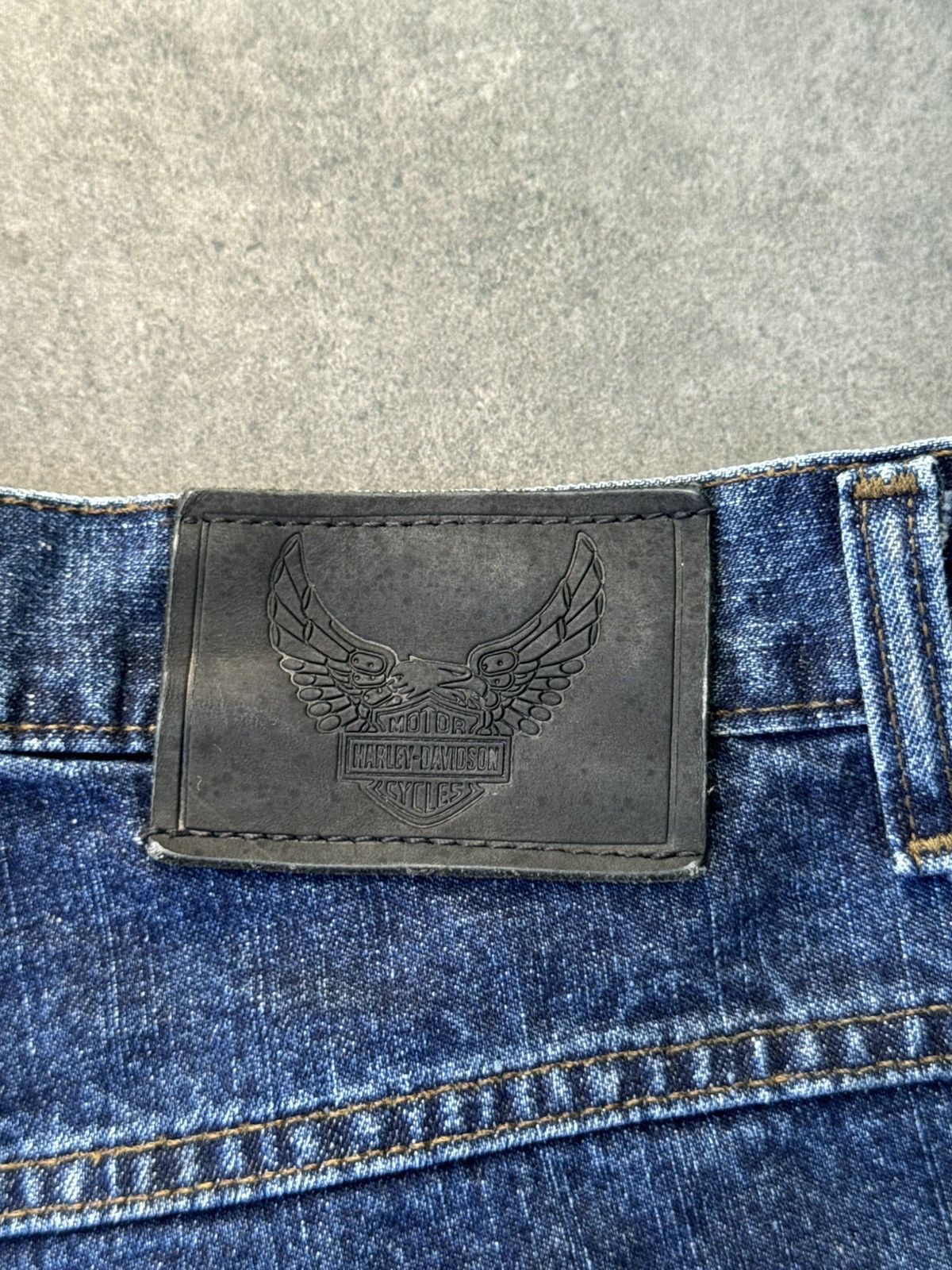 Harley Davidson Vintage Harley Davidson Jeans Opium Grunge Y2K Size US 32 / EU 48 - 9 Thumbnail