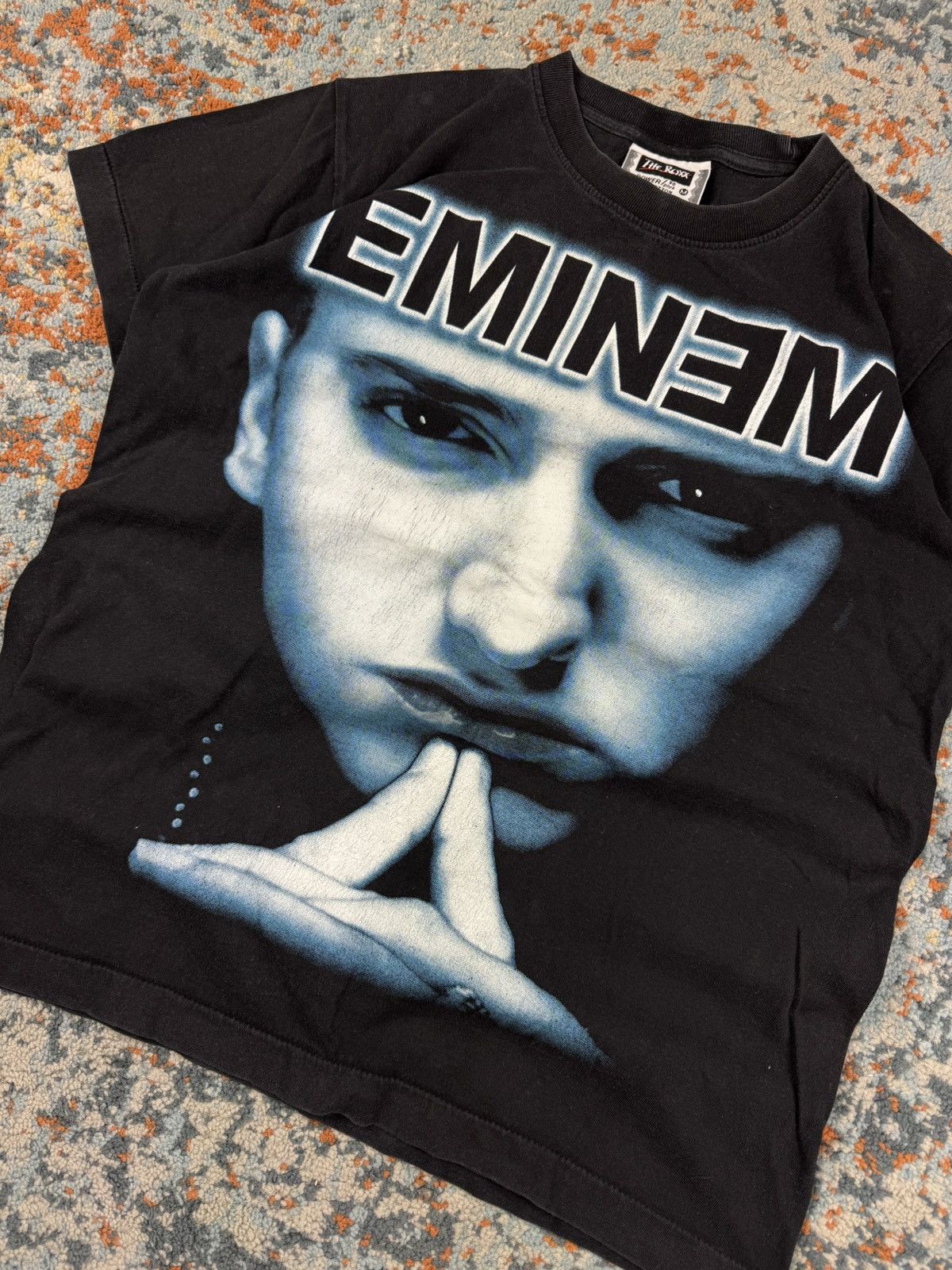 Eminem × Rap Tees × Vintage Vintage 00s Eminem slim shady face graphic rap tee Size US S / EU 44-46 / 1 - 4 Thumbnail