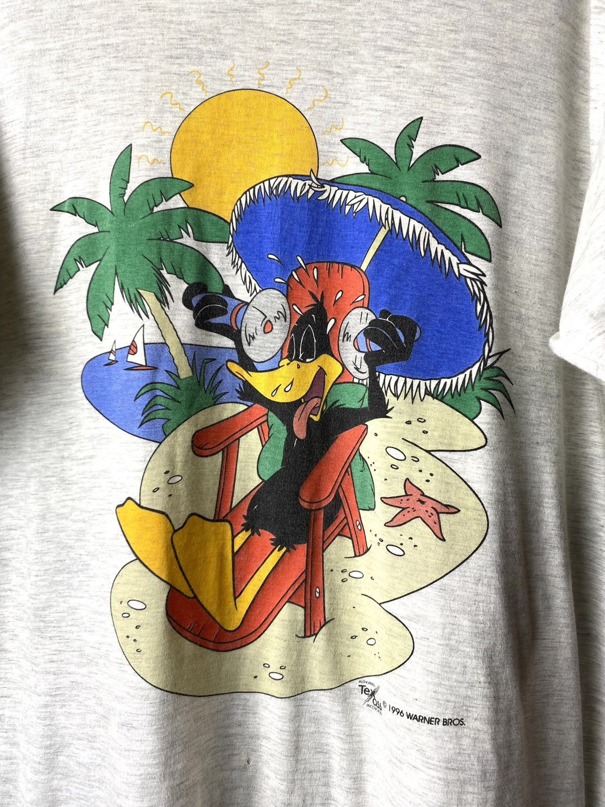 Cartoon Network 96’ Vintage Warner Bros Cartoon Looney Tunes T Shirt Movie Size US L / EU 52-54 / 3 - 2 Thumbnail