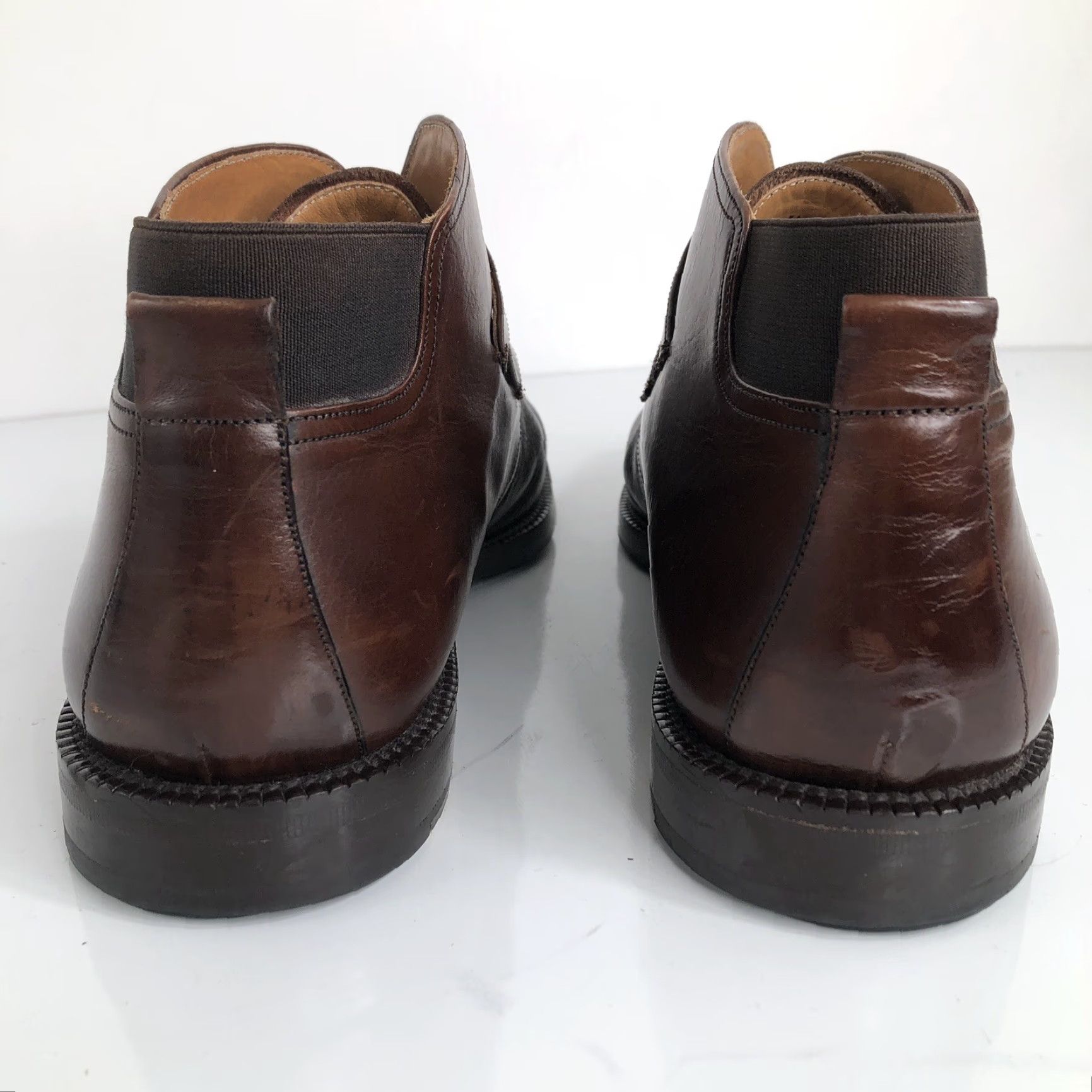 Mezlan MEZLAN FERRARA Buckle Monk Straps Boots Leather Brown 11M Mens Chukka Spain Size US 11 / EU 44 - 5 Thumbnail