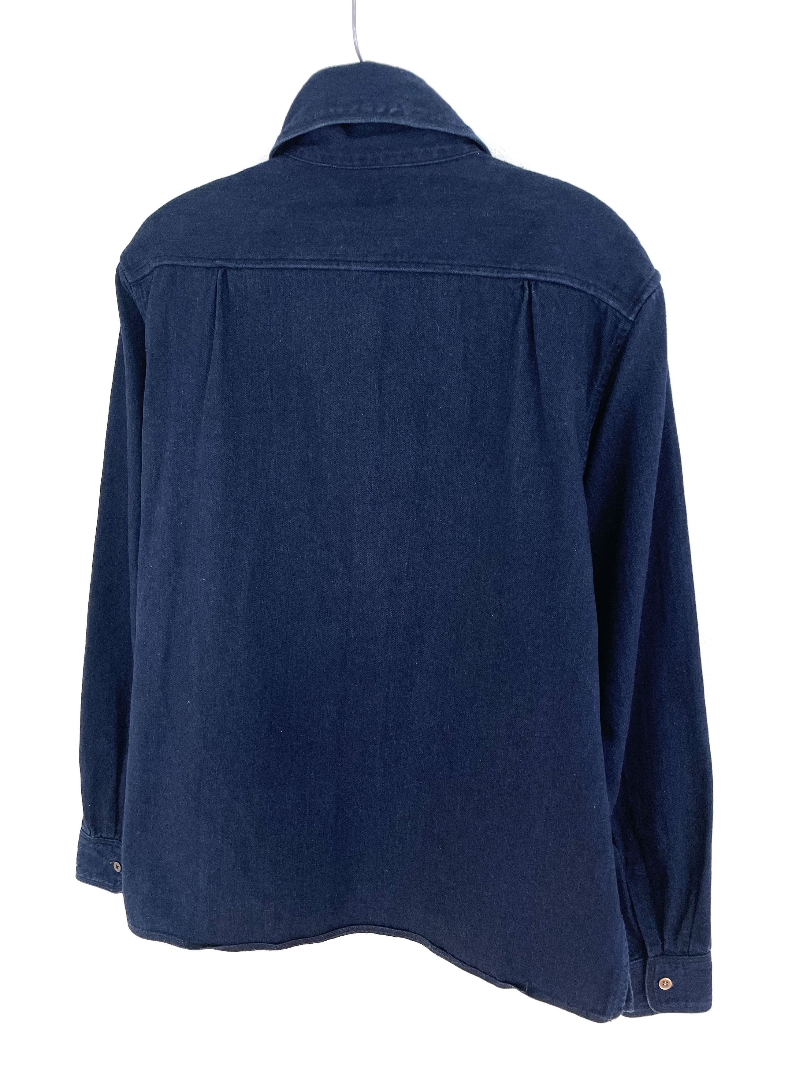 Kapital Asymmetrical Denim Shirt Size US L / EU 52-54 / 3 - 7 Thumbnail