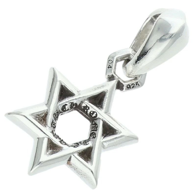 Chrome Hearts CHROME HEARTS STAR OF DAVID SILVER PENDANT Size ONE SIZE - 1 Thumbnail