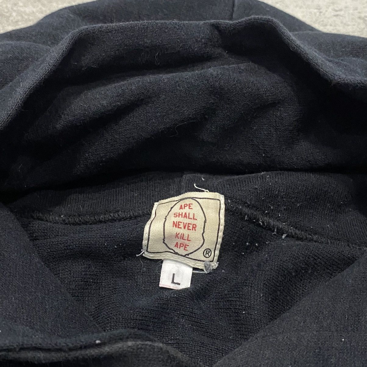 Bape Bape Spellout Windstopper Hoodie Size US L / EU 52-54 / 3 - 5 Thumbnail