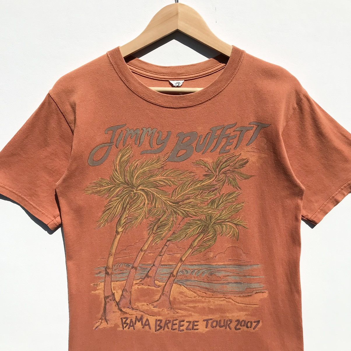 Band Tees × Vintage Vintage Jimmy Buffett Bama Breeze Tour 2007 Shirt Size US S / EU 44-46 / 1 - 7 Thumbnail