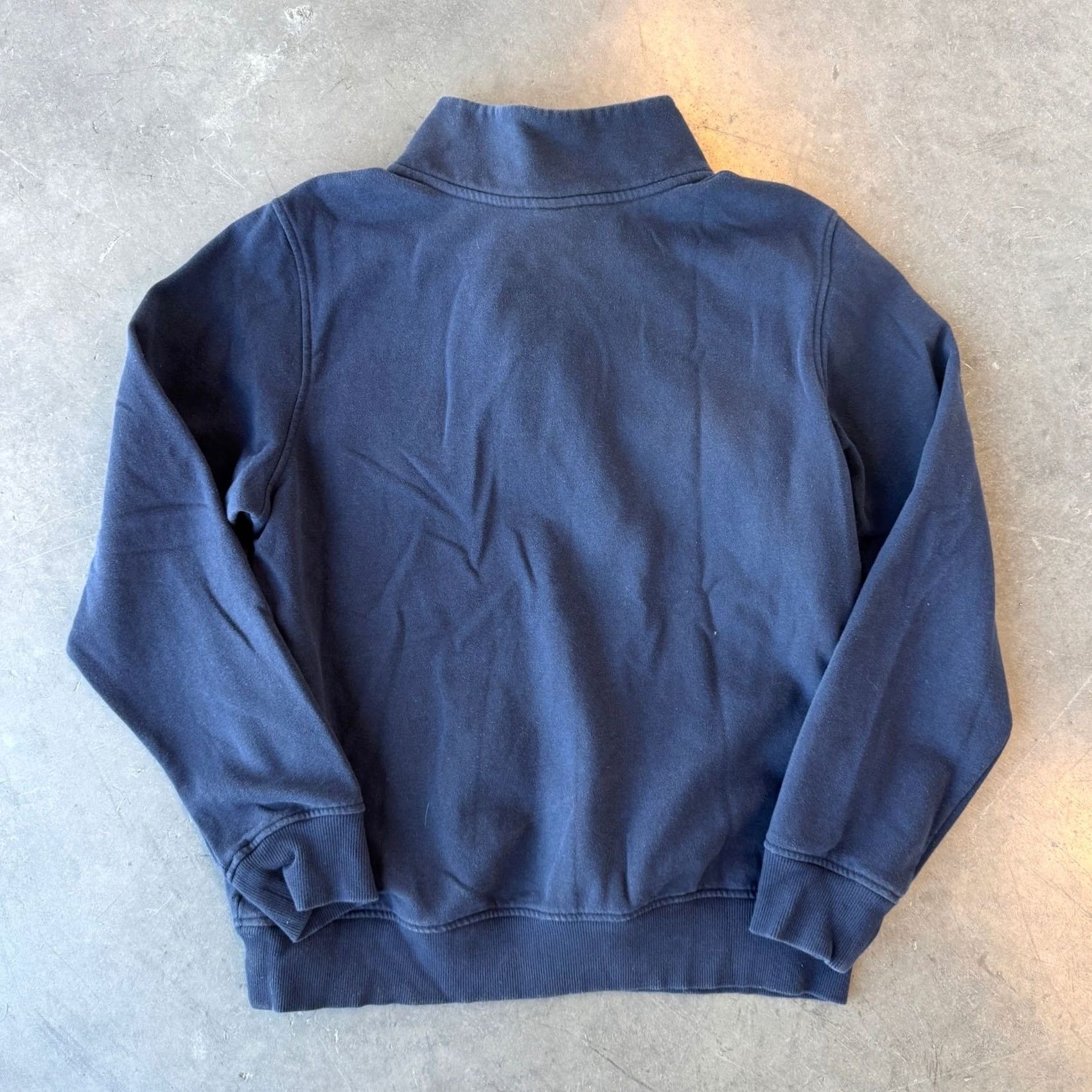 The North Face VINTAGE The North Face Long Sleeve Sweatshirt Navy Pull Over Fleece Snap Pullover L Mens Size US L / EU 52-54 / 3 - 2 Thumbnail