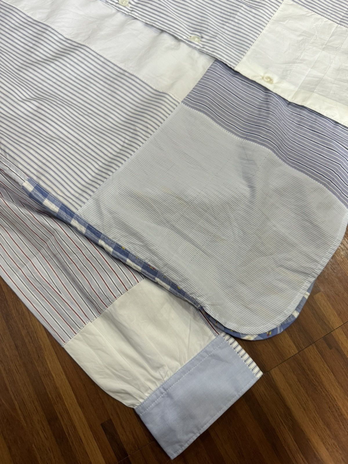 Visvim VISVIM 16SS LONG RIDER SHIRT L/S FLUX PW Rider Shirt Blue Size US M / EU 48-50 / 2 - 3 Thumbnail