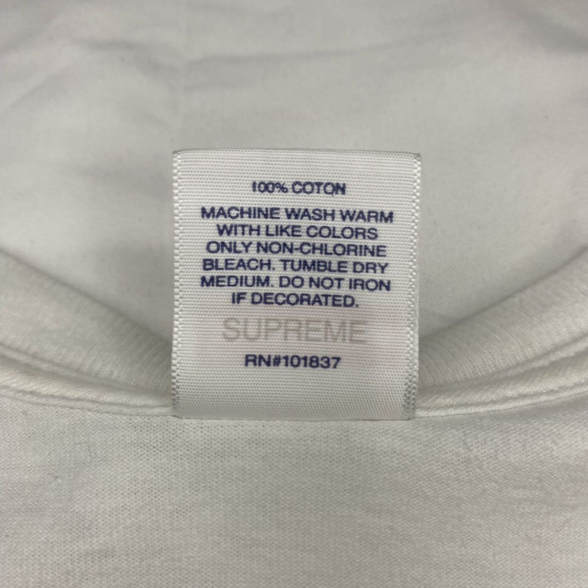 Supreme Supreme Futura Logo Tee Size US L / EU 52-54 / 3 - 11 Thumbnail
