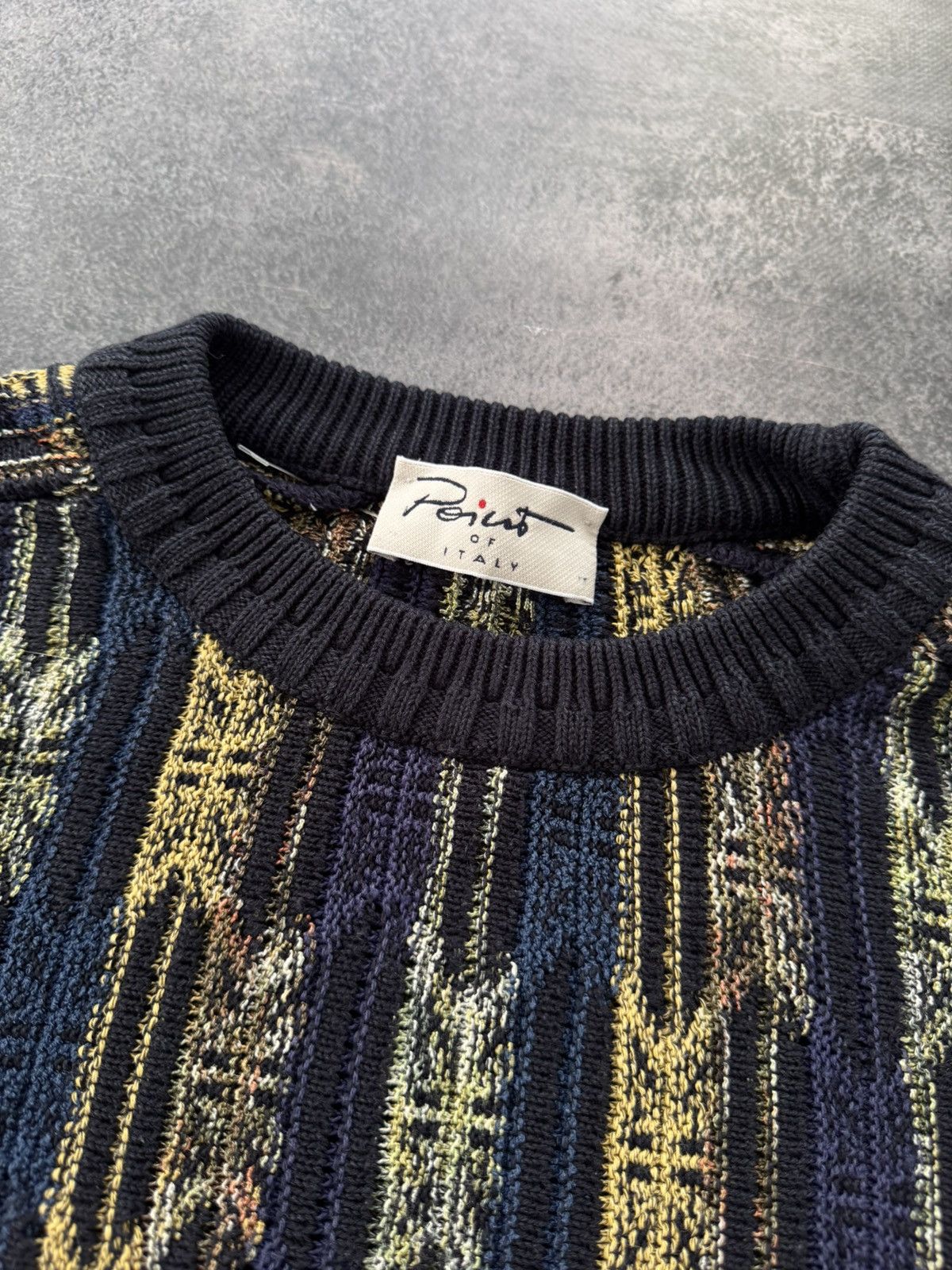 Coogi Coogi Style Vintage Point Of Italy Knitted Sweater Size US XL / EU 56 / 4 - 6 Thumbnail