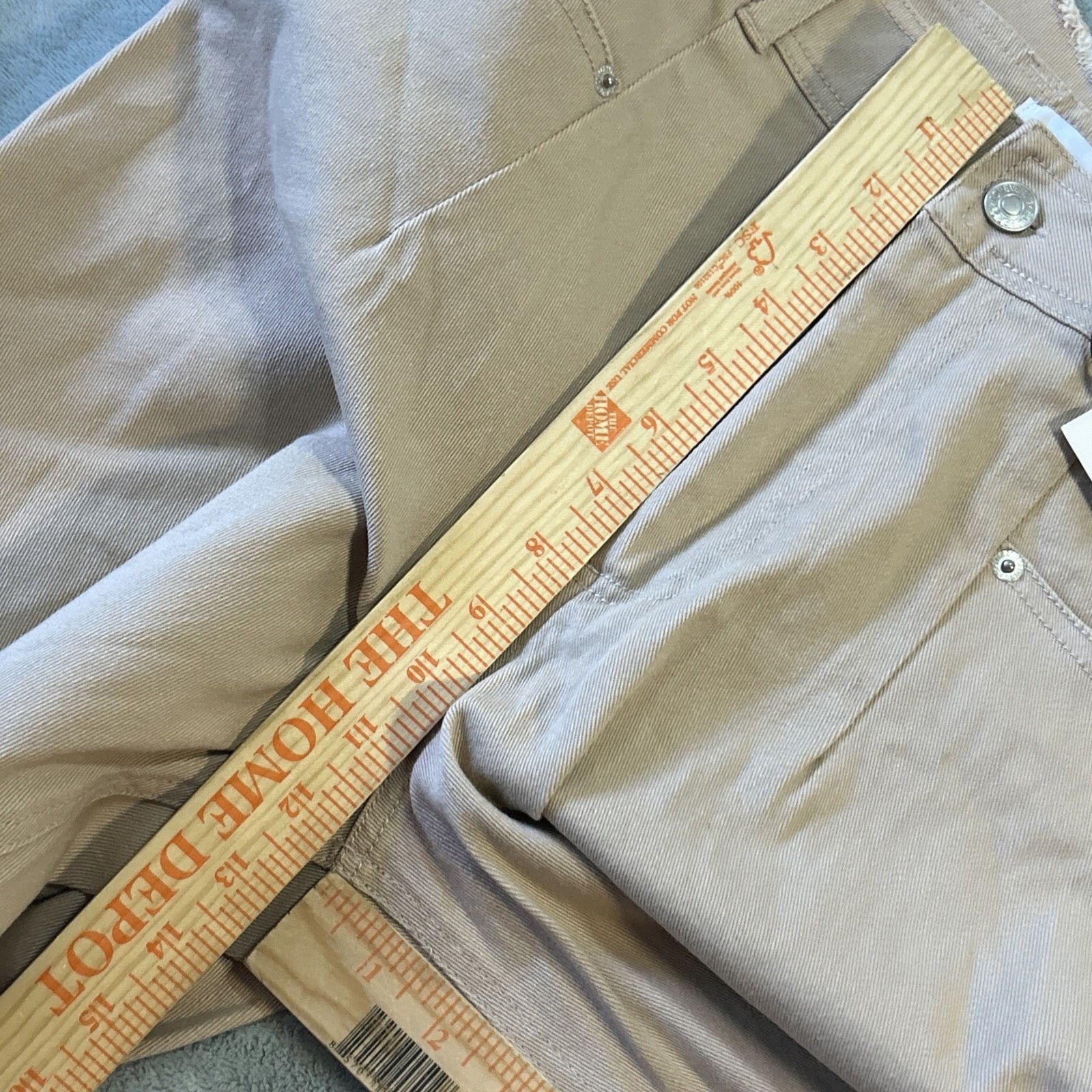 Forever 21 Deadstock Beyond Baggy Jeans Womens 29 32x25 Wide Raw Hems Size 32" / US 10 / IT 46 - 8 Thumbnail