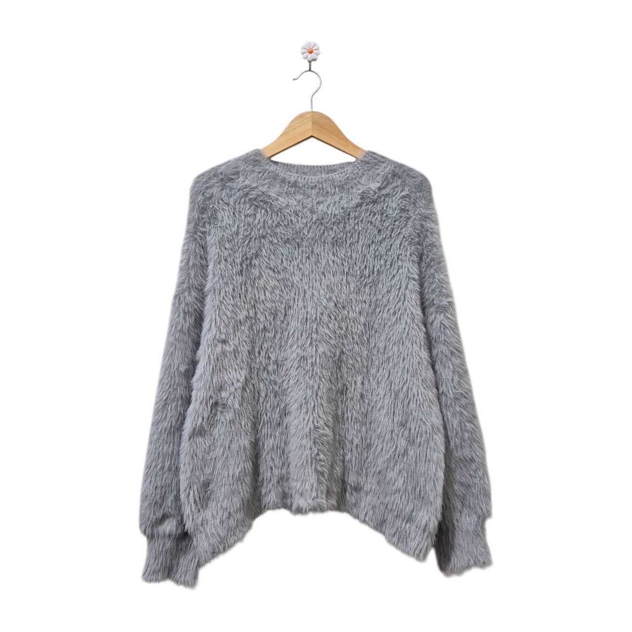 Yohji Yamamoto Yohji yamamoto ys for living fuzzy knitwear Size US L / EU 52-54 / 3 - 1 Thumbnail