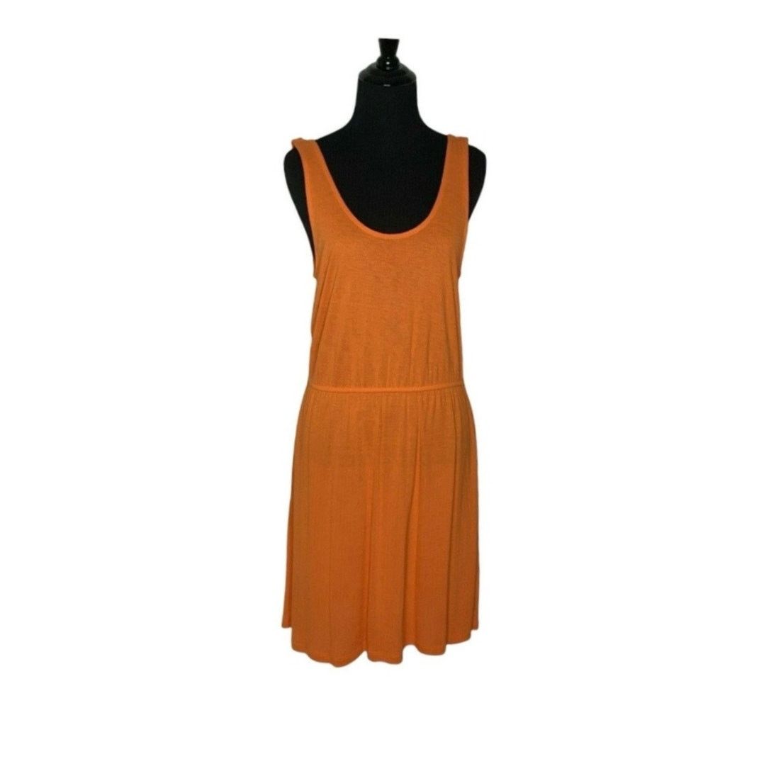 H&M H&M orange tank casual mini dress Size Small Size S / US 4 / IT 40 - 1 Thumbnail