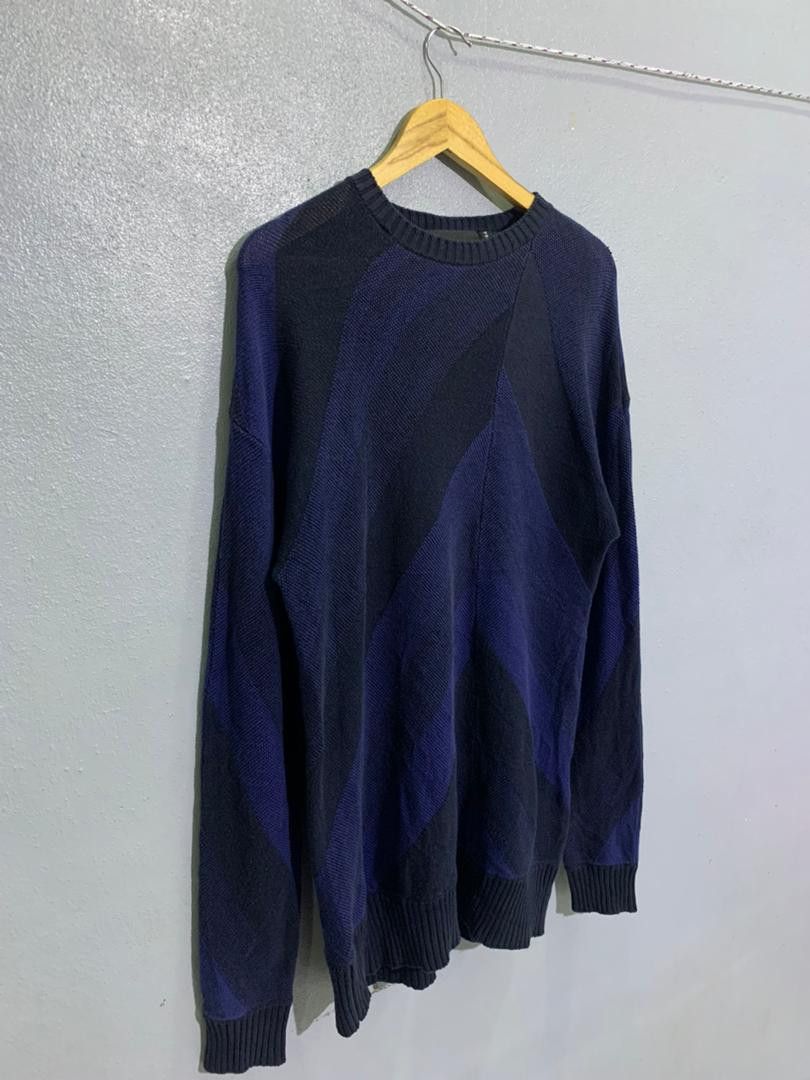 GOSTAR DE FUGA FUGA Japan Abstract Knit Sweater – Yohji Style Size US M / EU 48-50 / 2 - 4 Thumbnail