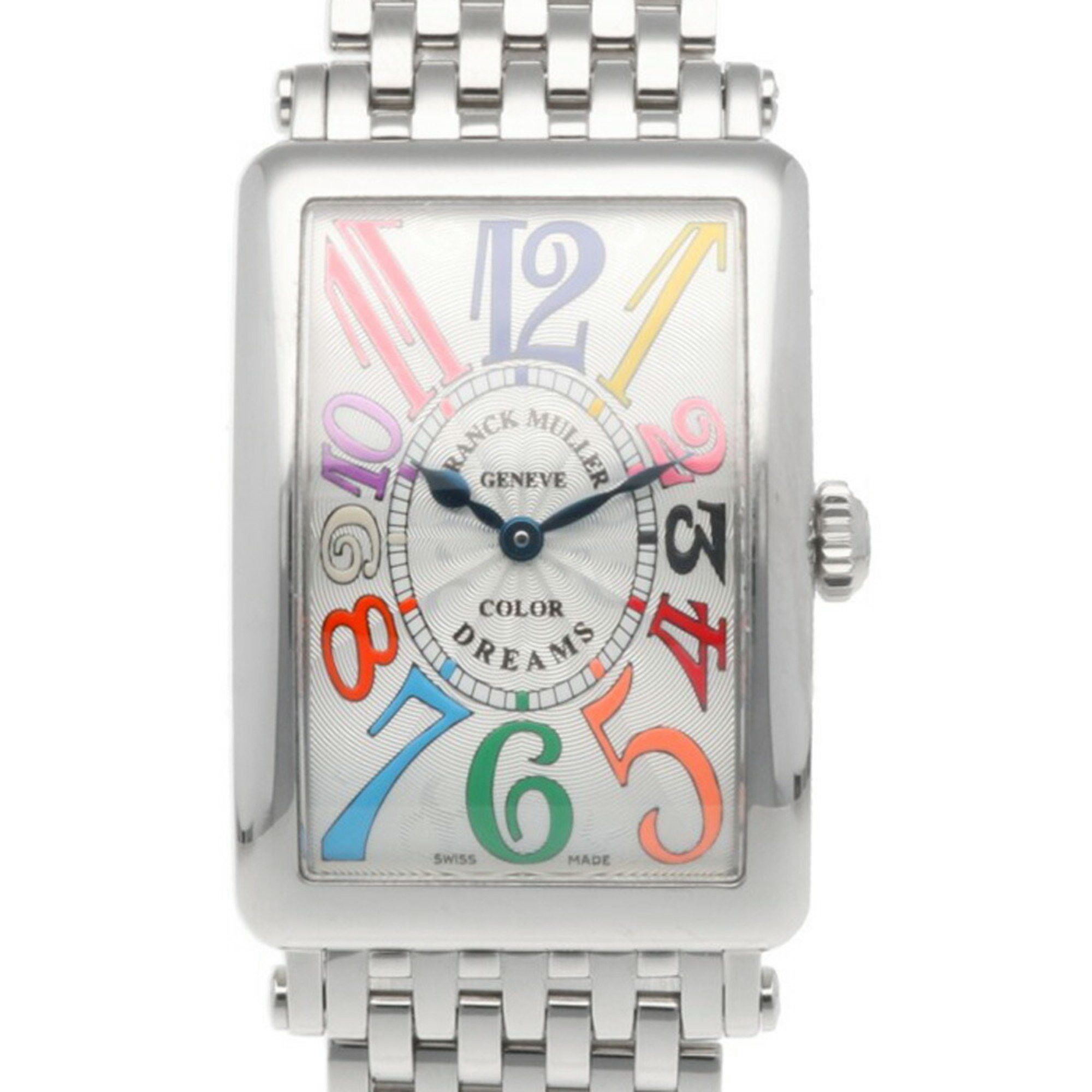 Franck Muller Franck Muller Long Island Color Dream Watch, Stainless Steel 952 Quartz Movement, Overhauled and Polished, Women's, FRANCK MULLER Size ONE SIZE - 1 Thumbnail