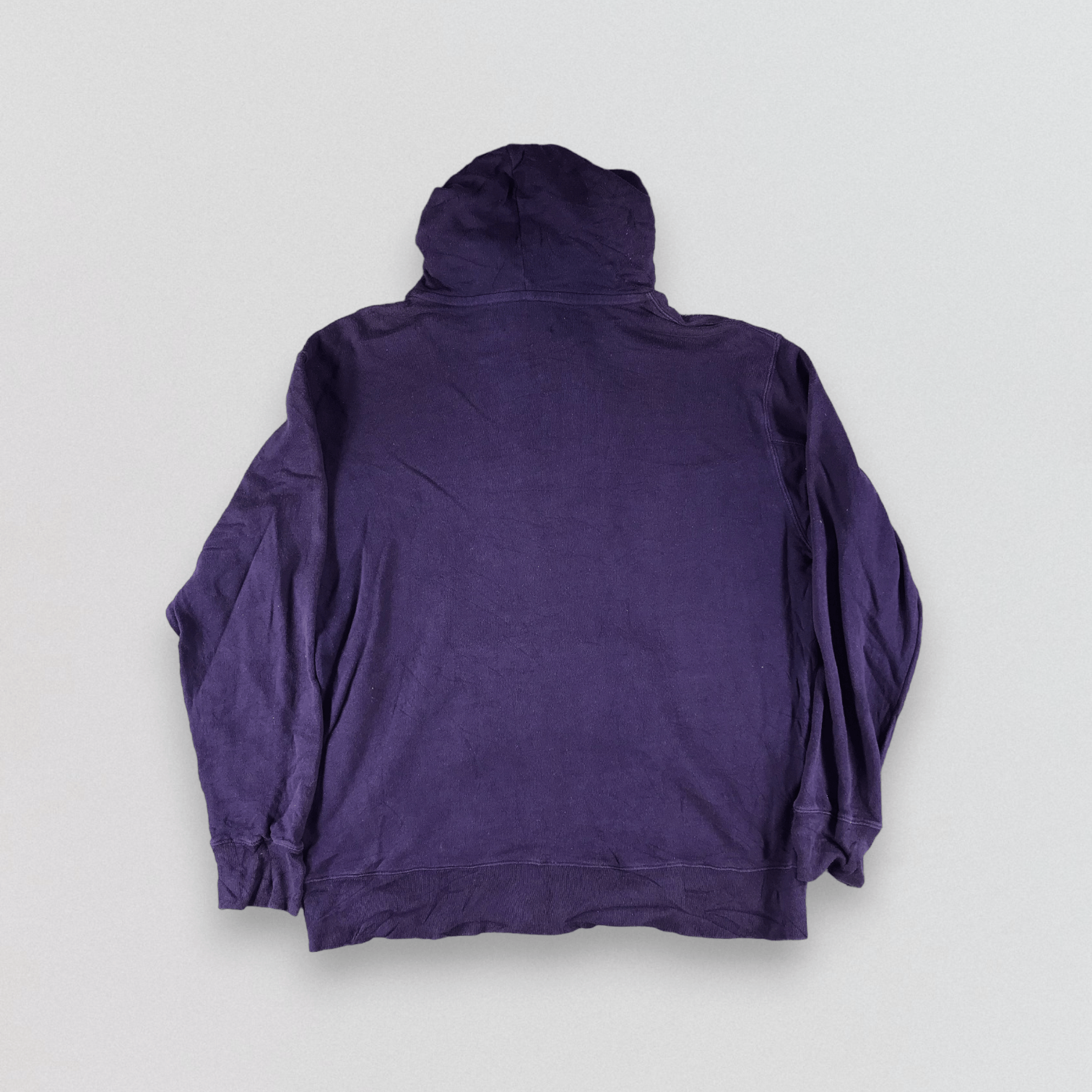 Japanese Brand Rag Machine Purple Pullover Blank Hoodies F236 Size US L / EU 52-54 / 3 - 2 Thumbnail