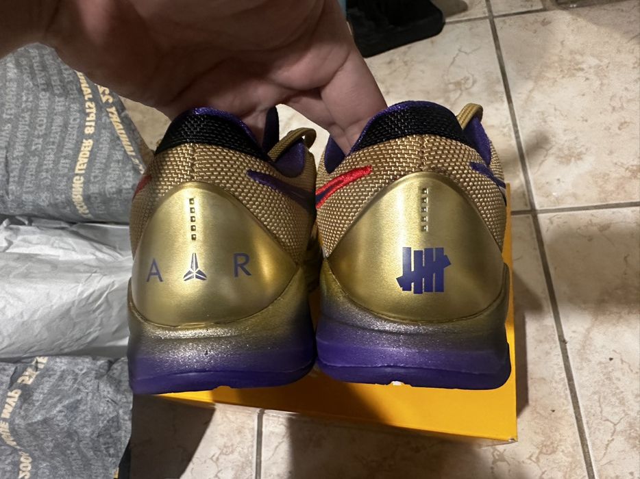 undefeated x nike zoom kobe 5 protro