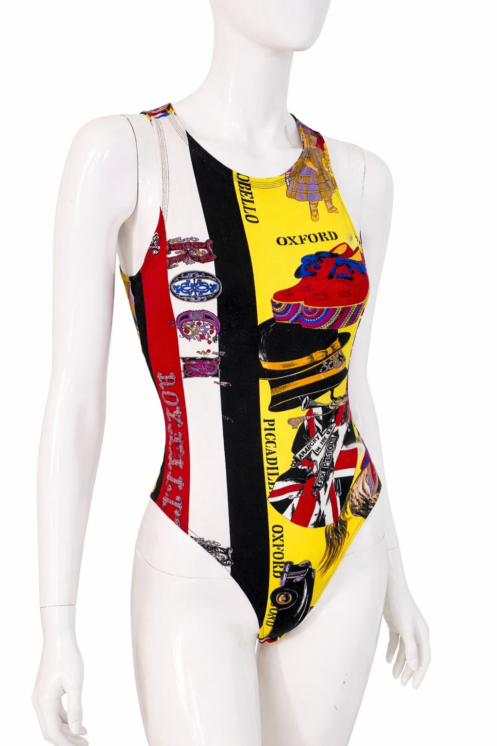 Versace Jeans Couture Gianni Versace Couture Bodysuit Body London Sex Pistols Top Size M / US 6-8 / IT 42-44 - 2 Thumbnail