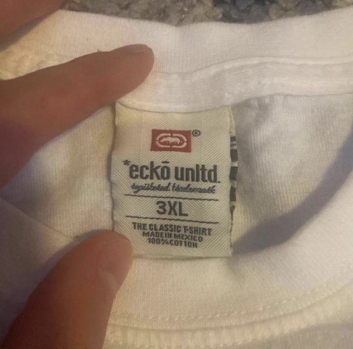 Ecko Unltd. ecko unltd white long sleeve with y2k affliction design Size US XXL / EU 58 / 5 - 4 Thumbnail