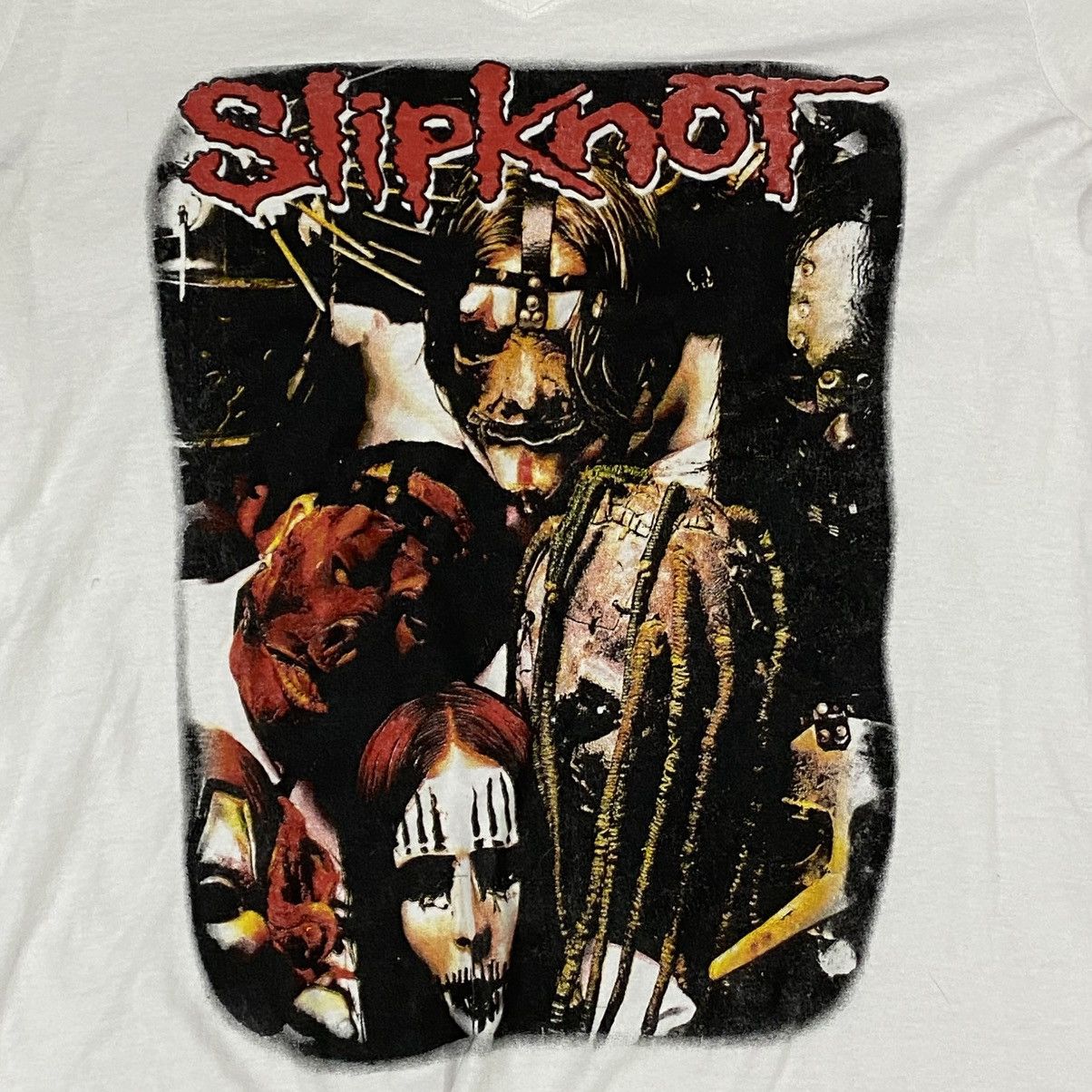Band Tees V neck slipknot metal band unofficial fan made Size US L / EU 52-54 / 3 - 2 Thumbnail