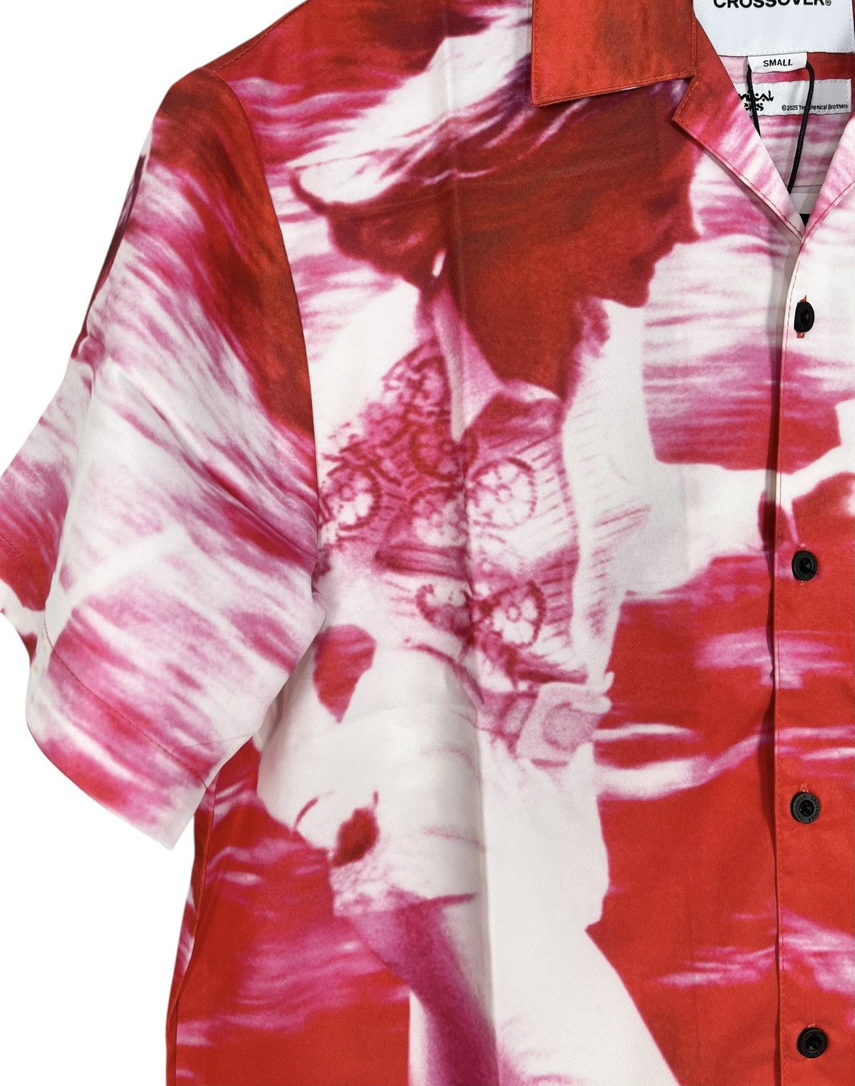 Band Tees The Chemical Brothers Full Print Button Up Hawaiian Shirt Size US L / EU 52-54 / 3 - 3 Thumbnail