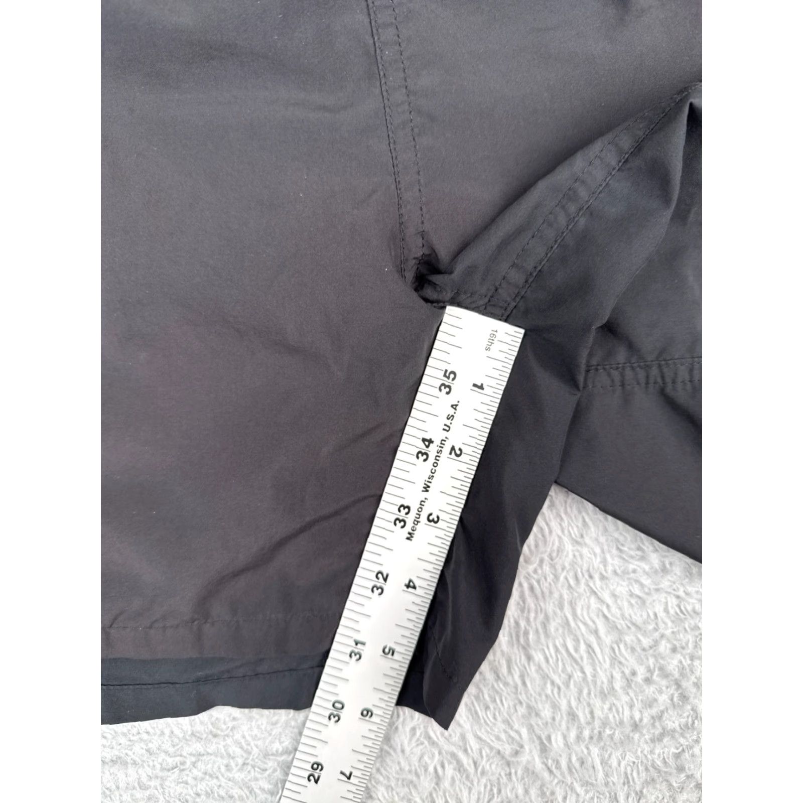 Patagonia Patagonia Shorts Women Medium Black Elastic Waist 100% Polyester Gym Run Workout Size 32" / US 10 / IT 46 - 6 Thumbnail