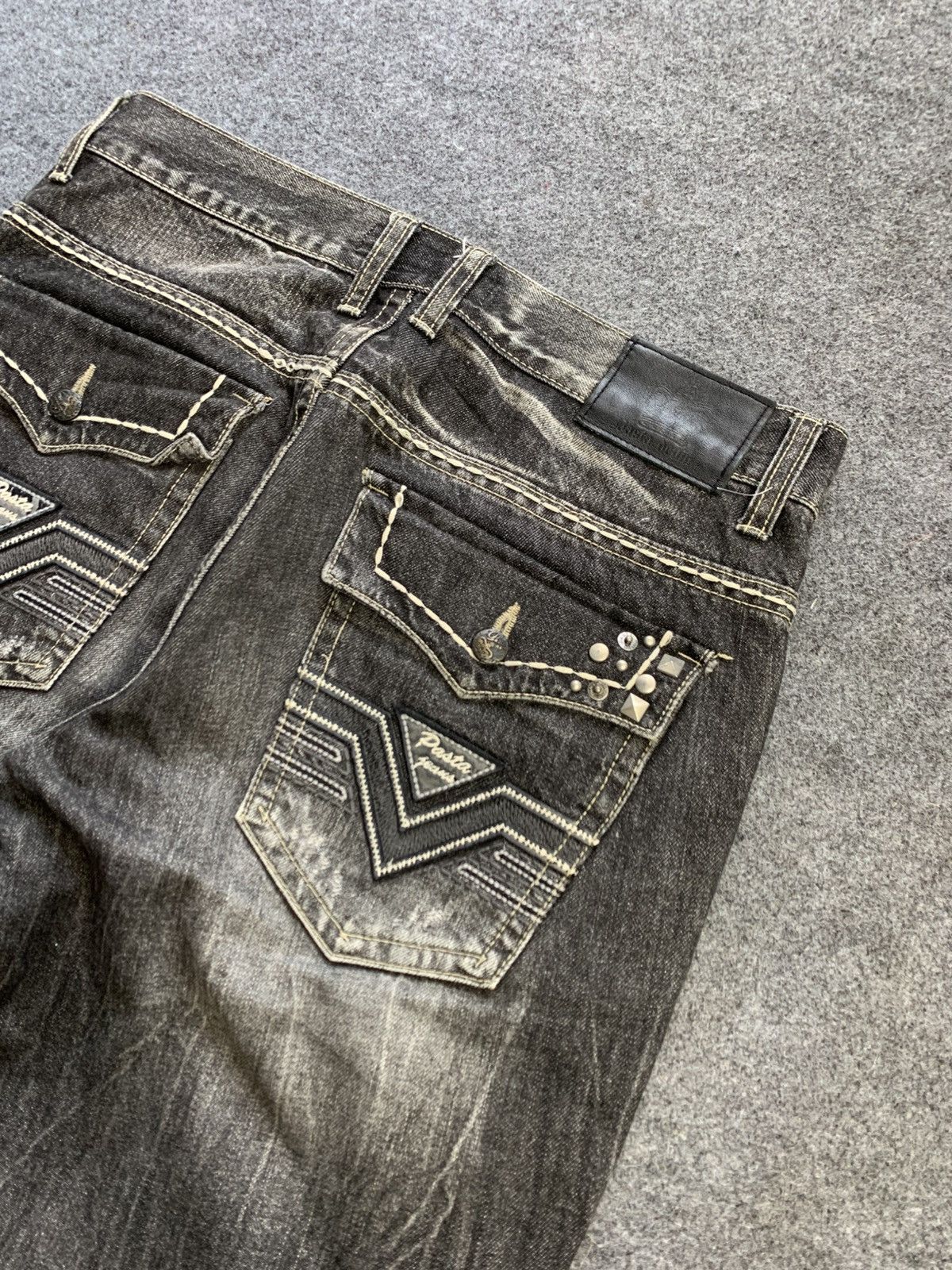 Japanese Brand Lace up pasta denim pant vkei style japanese brand Size US 36 / EU 52 - 13 Thumbnail