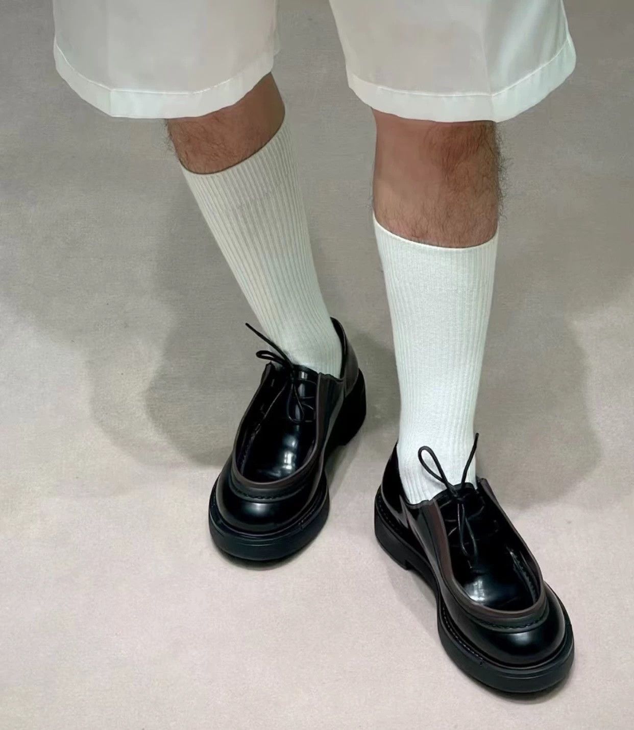 Prada Prada Raf Simons Black/Brown Derby 9.5/10 6 (40-41) Size US 7 / EU 40 - 9 Thumbnail