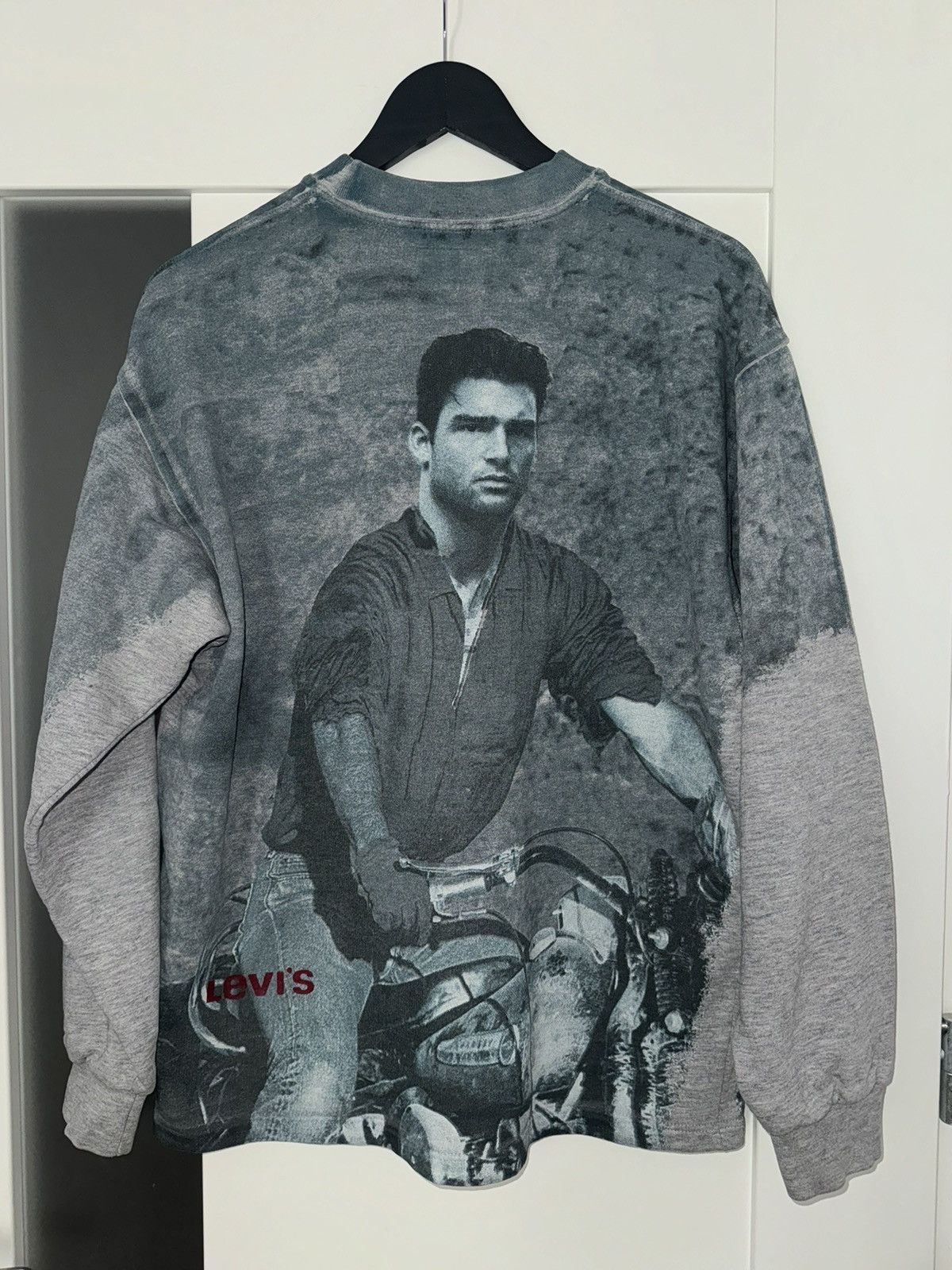Levi's × Vintage Levi's Nick Kamen All-Over Print Graphic Sweatshirt 1980 Size US M / EU 48-50 / 2 - 4 Thumbnail