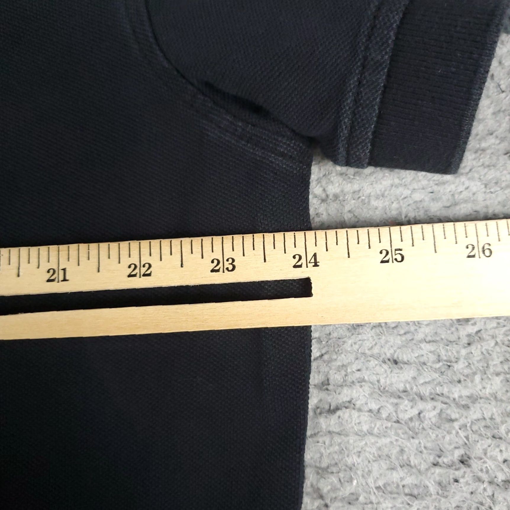 Nautica Nautica Polo Shirt Mens XL Black Solid Button-Front Casual Short Sleeve Cotton Blend Polo Shirt Men XL Black Nautica Regular Fit Size US XL / EU 56 / 4 - 5 Thumbnail