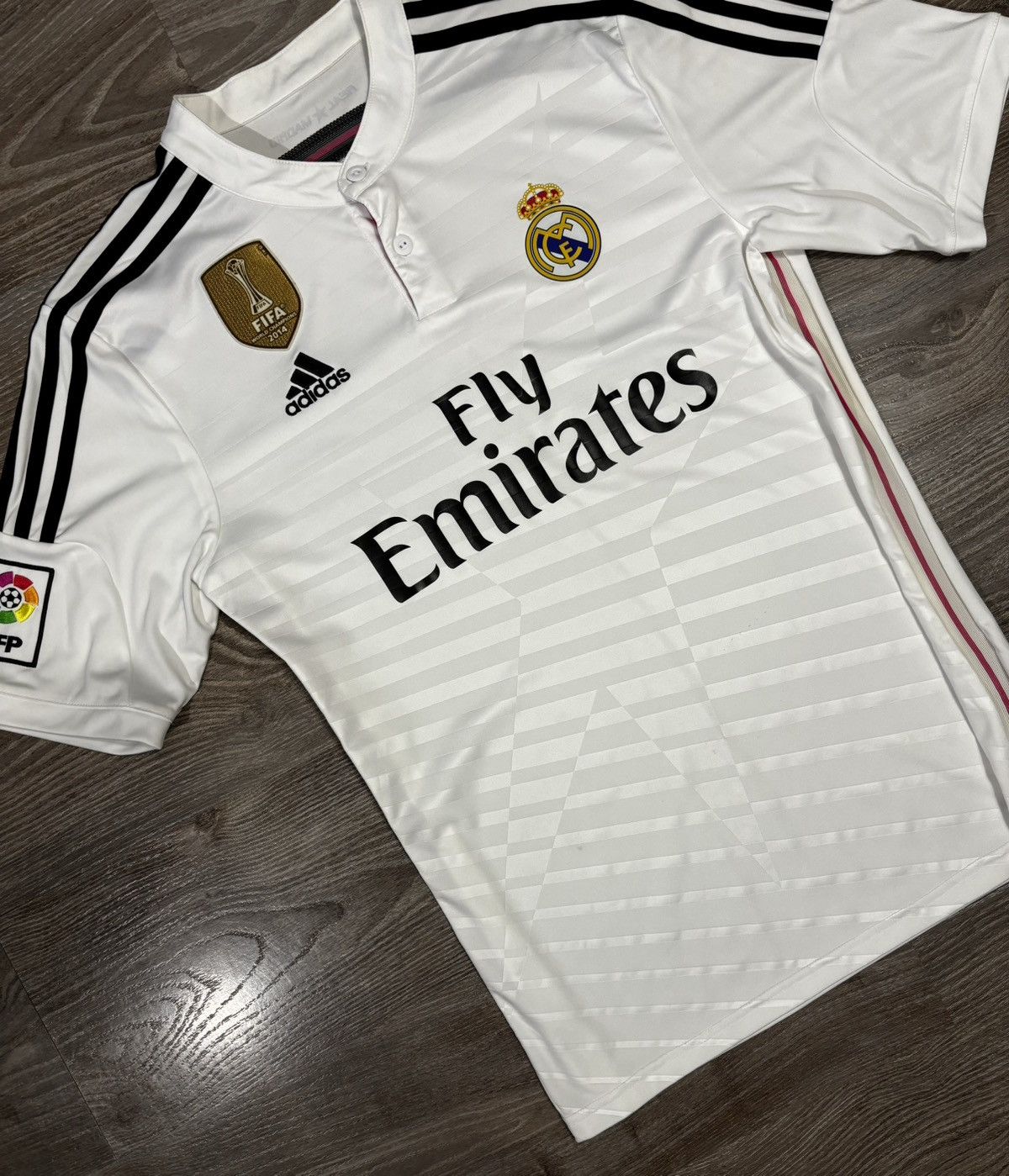 Adidas Adidas REAL MADRID 2014 2015 HOME SHIRT SOCCER Jersey Size US M / EU 48-50 / 2 - 2 Thumbnail