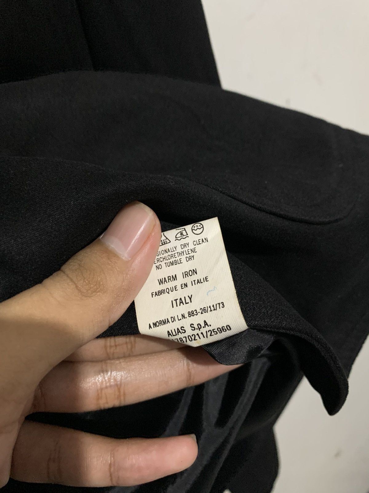 Versace Suits Blazer Gianni versace Black Wool Canvas XL Original Size 40R - 10 Thumbnail