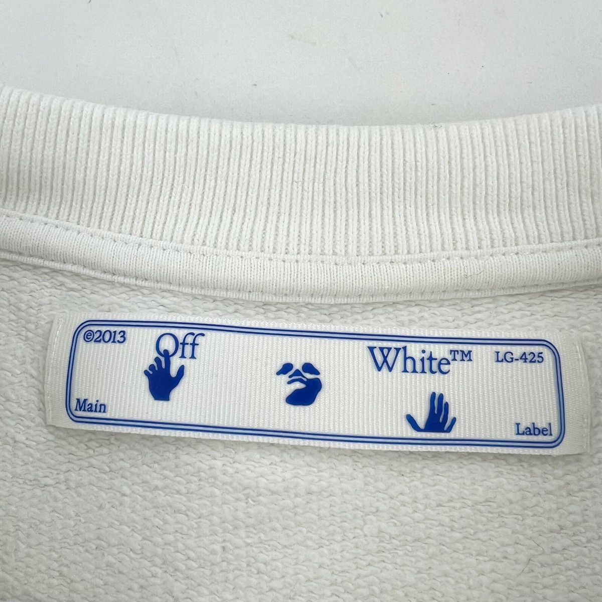 Off-White Off-White Caravaggio Painting White Sweatshirt Size US S / EU 44-46 / 1 - 5 Thumbnail