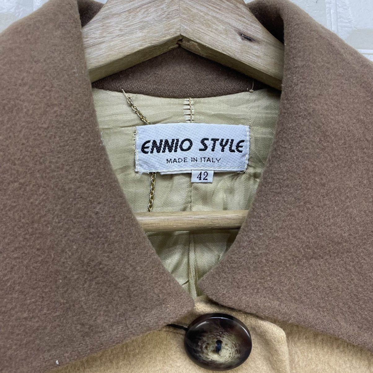 Designer Italian Designer Ennio Style Colour Block Jacket Size M / US 6-8 / IT 42-44 - 7 Thumbnail