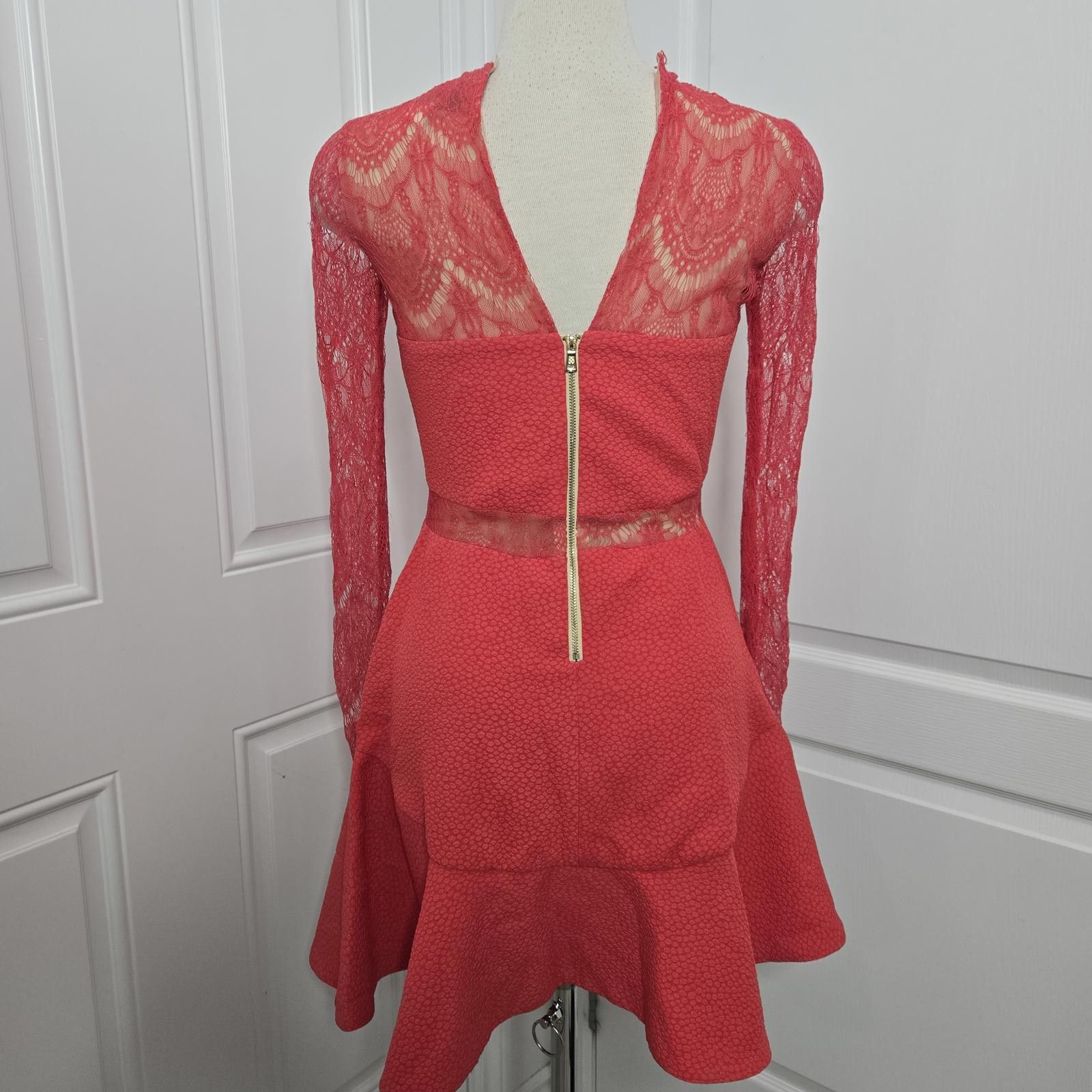 Designer Three Floor Dress One Oh One Paradise Fit Flare Size S / US 4 / IT 40 - 3 Thumbnail