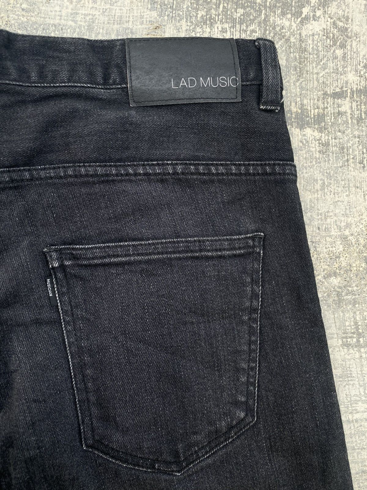Lad Musician JAPAN LAD MUSICIAN SKINNY PUNK GRUNGE RAVE INDIE ROCK Size US 31 - 5 Thumbnail
