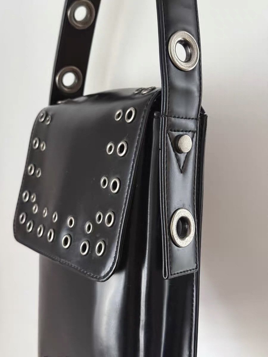 Jean Paul Gaultier Jean Paul Gaultier Early 2000s Studded Leather Shoulder Bag Size ONE SIZE - 3 Thumbnail