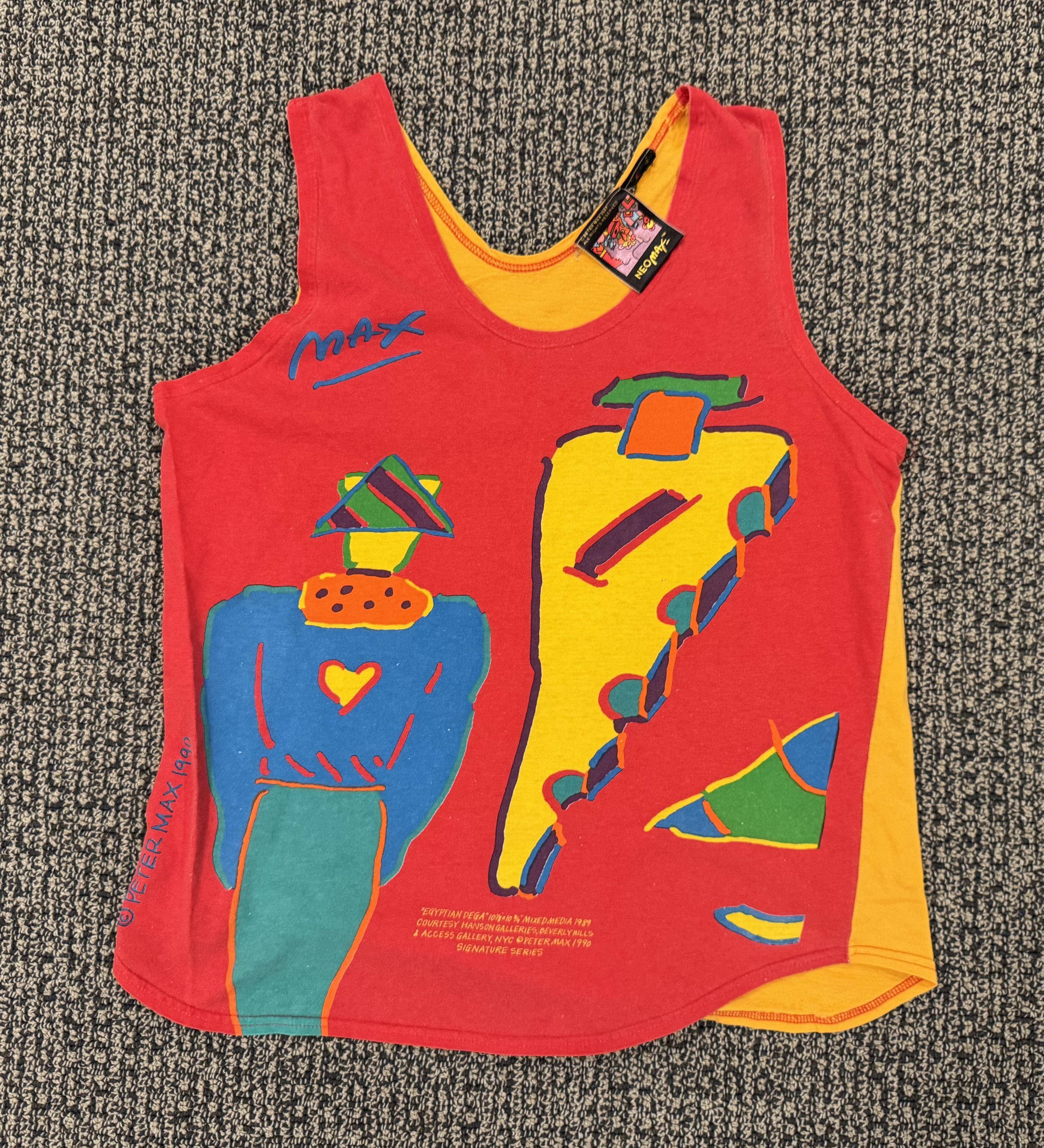 Other Peter Max Neo Max Tank Top Save The Rainforests Size US M / EU 48-50 / 2 - 1 Thumbnail