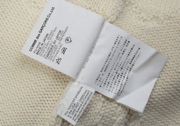 Comme des Garcons × Comme des Garcons Homme × Comme des Garcons Homme Plus RARE SS 2006 Rolling Stones Jacquard Chunky Knit Sweater Size US M / EU 48-50 / 2 - 9 Thumbnail