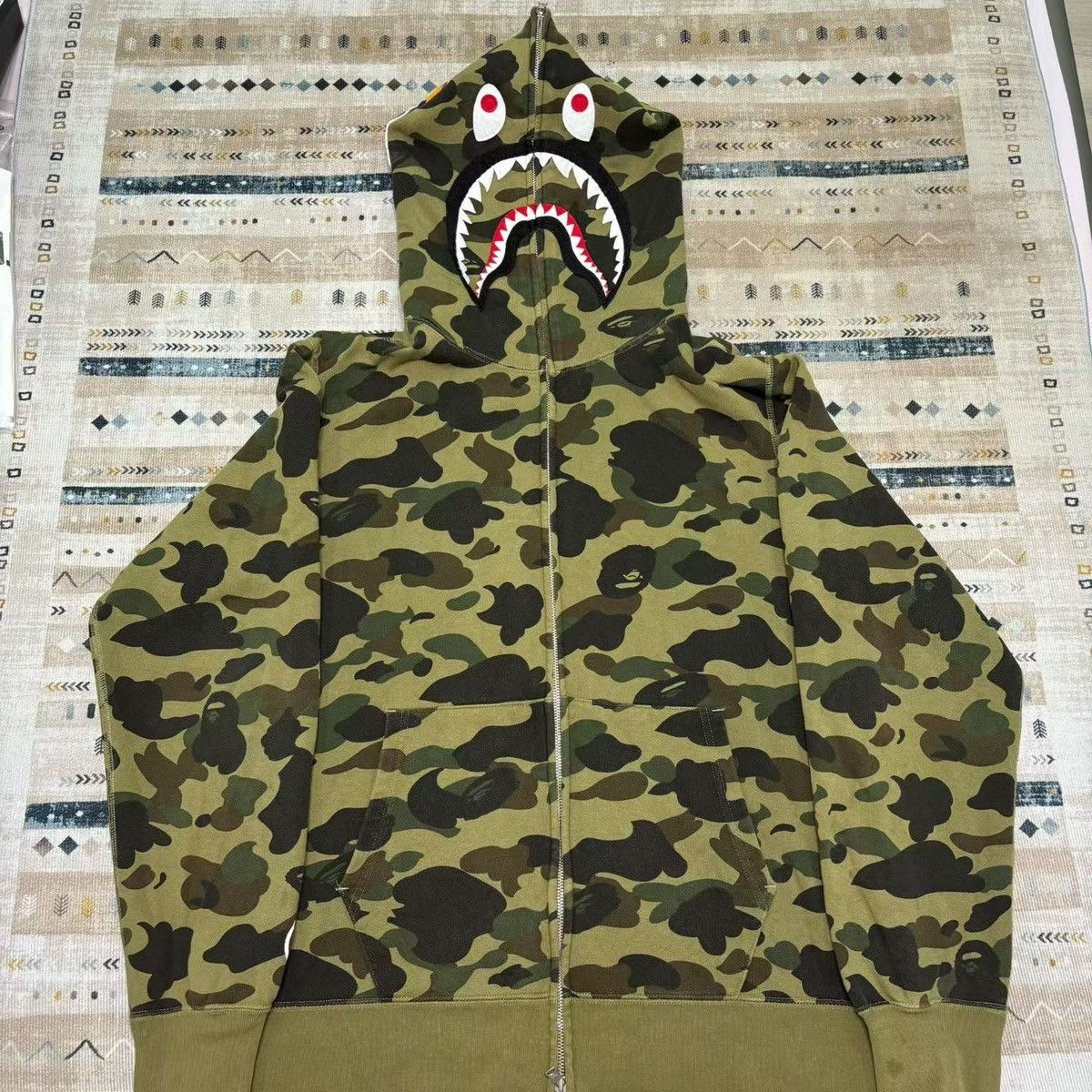 Bape BAPE SHARK FULL ZIP HOODIE Size US XXL / EU 58 / 5 - 1 Thumbnail