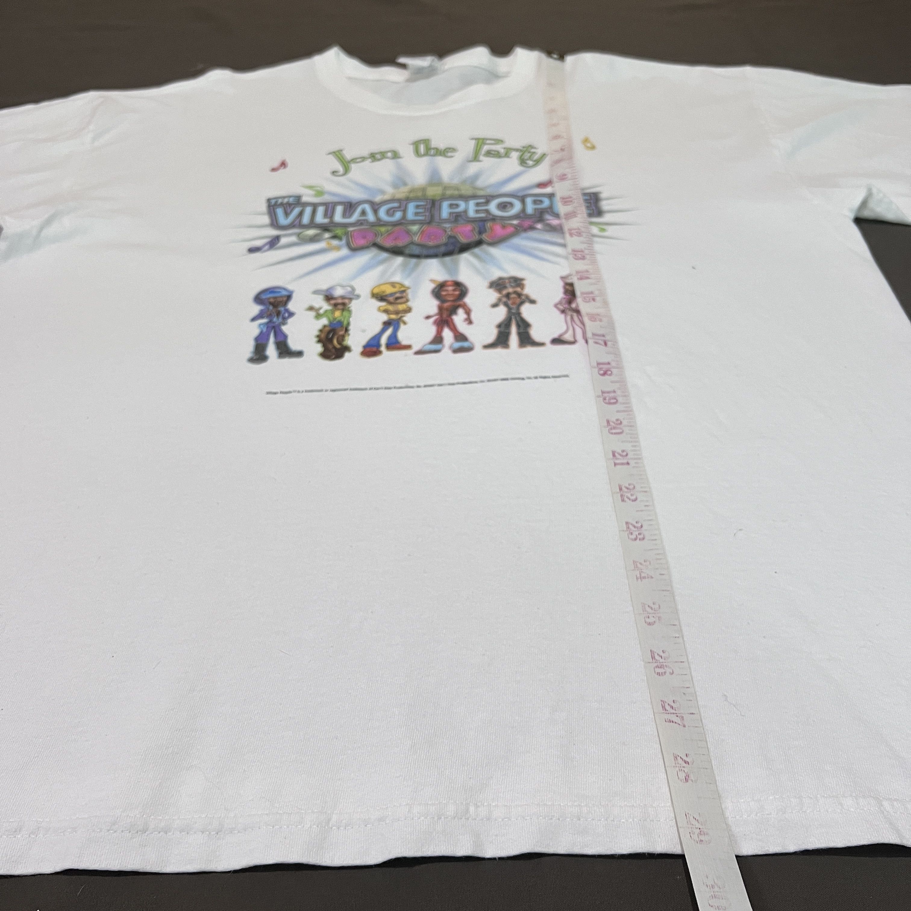 Band Tees Vintage Y2K Village People Promo Tee XL Disco Soul Jazz R&B Size US XL / EU 56 / 4 - 7 Thumbnail