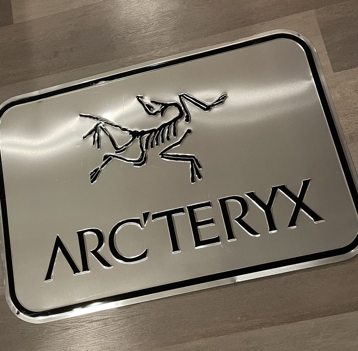 Arc'teryx × Vintage Crazy Vintage Arc’teryx Aluminum Store Display Sign Y2K Era Size ONE SIZE - 16 Thumbnail