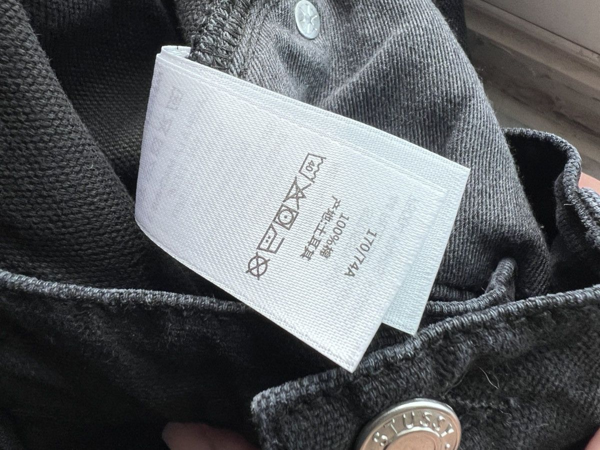 Stussy Stussy Big’ol Washed black denim pants Size US 30 / EU 46 - 7 Thumbnail