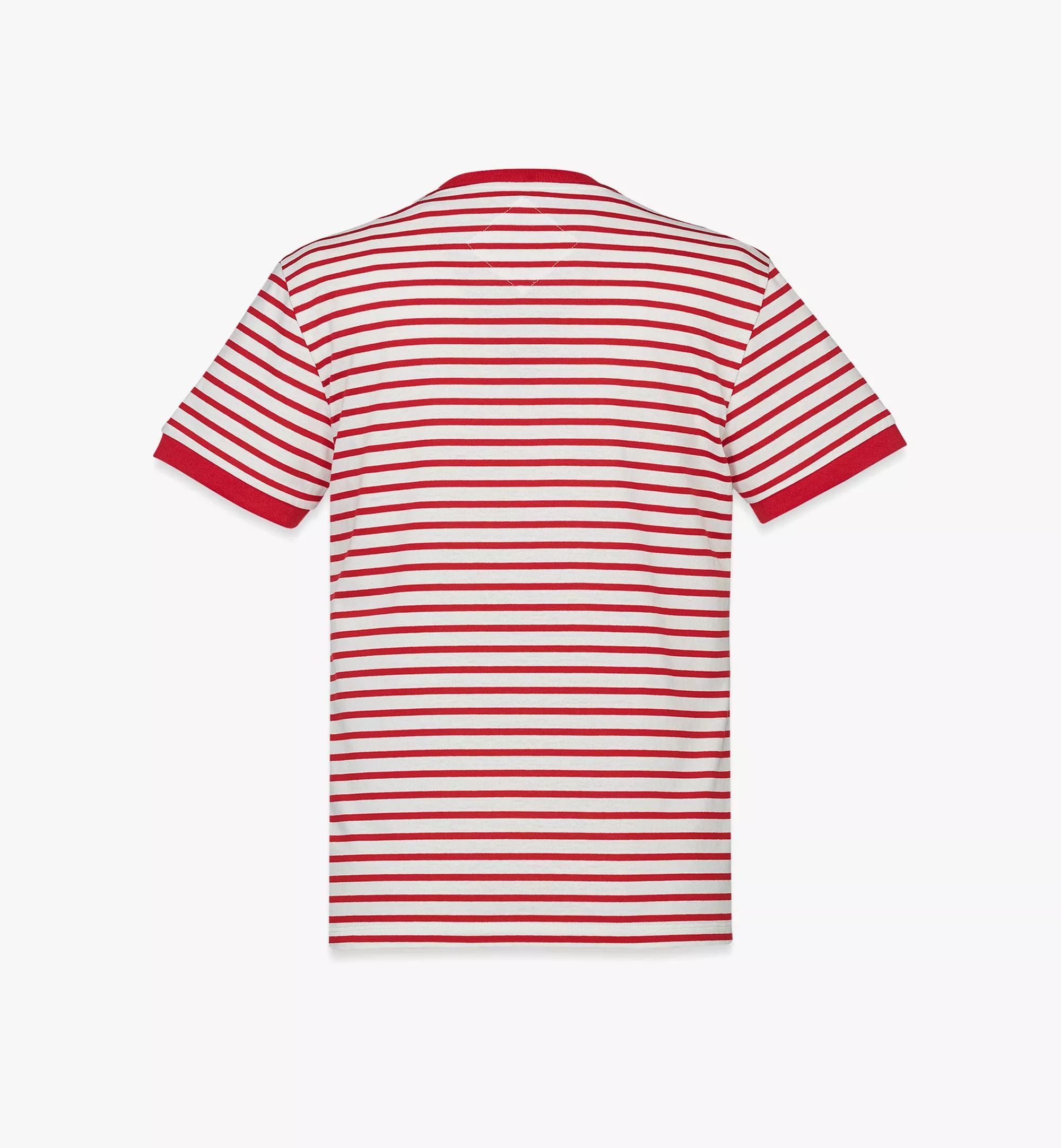 MCM o1mt1gz0126 Short Sleeves T-Shirt in Red/White Size S / US 4 / IT 40 - 3 Thumbnail