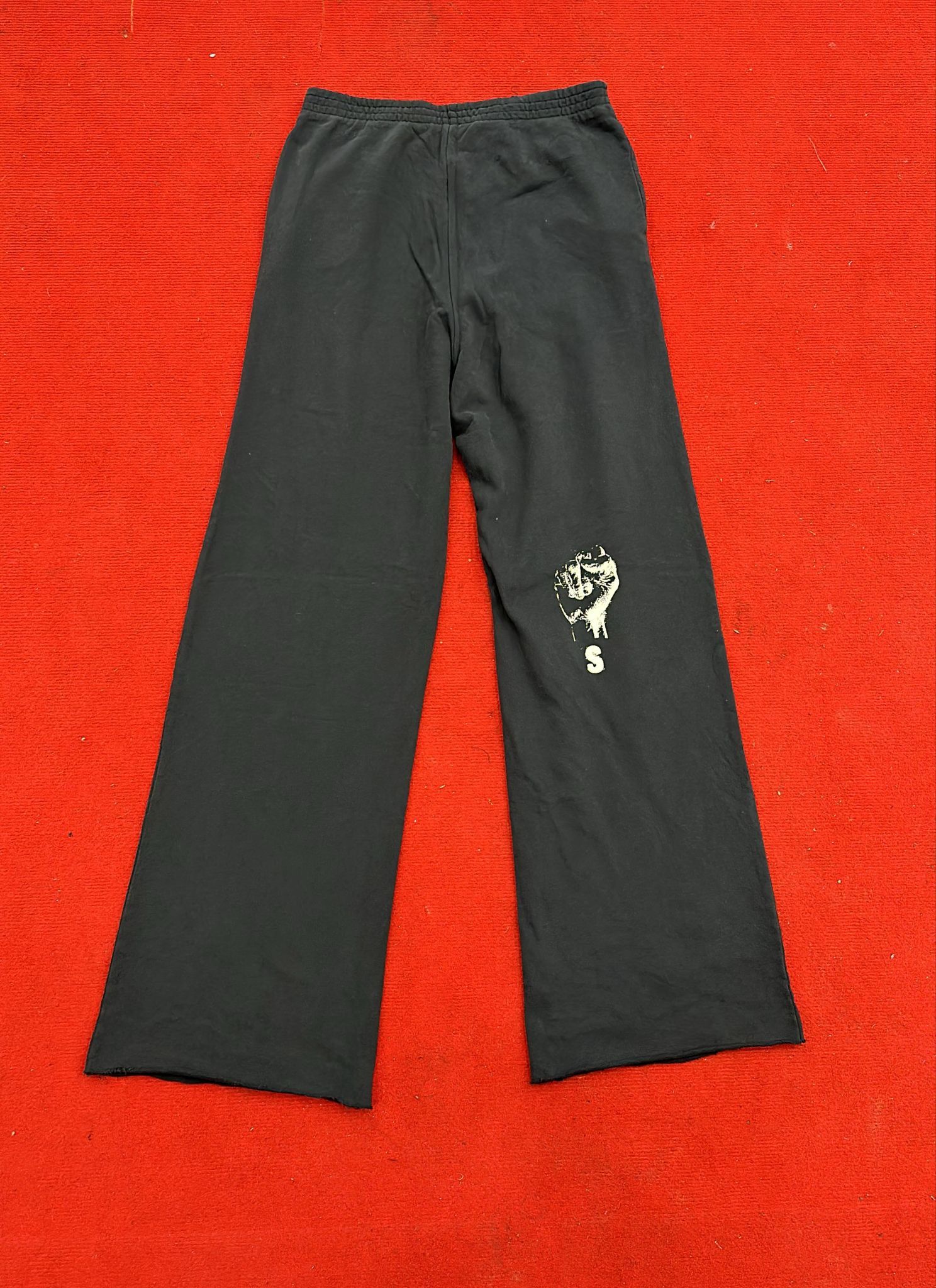 Raf Simons CC000021 Sweatpants & Joggers in Black Size US 34 / EU 50 - 1 Thumbnail