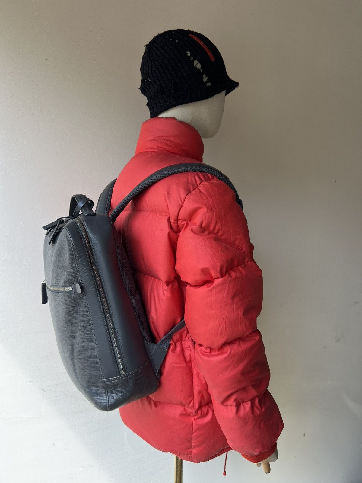 Leather Patina Leather Backpack Laptop Bag Sonne Japan Size ONE SIZE - 4 Thumbnail